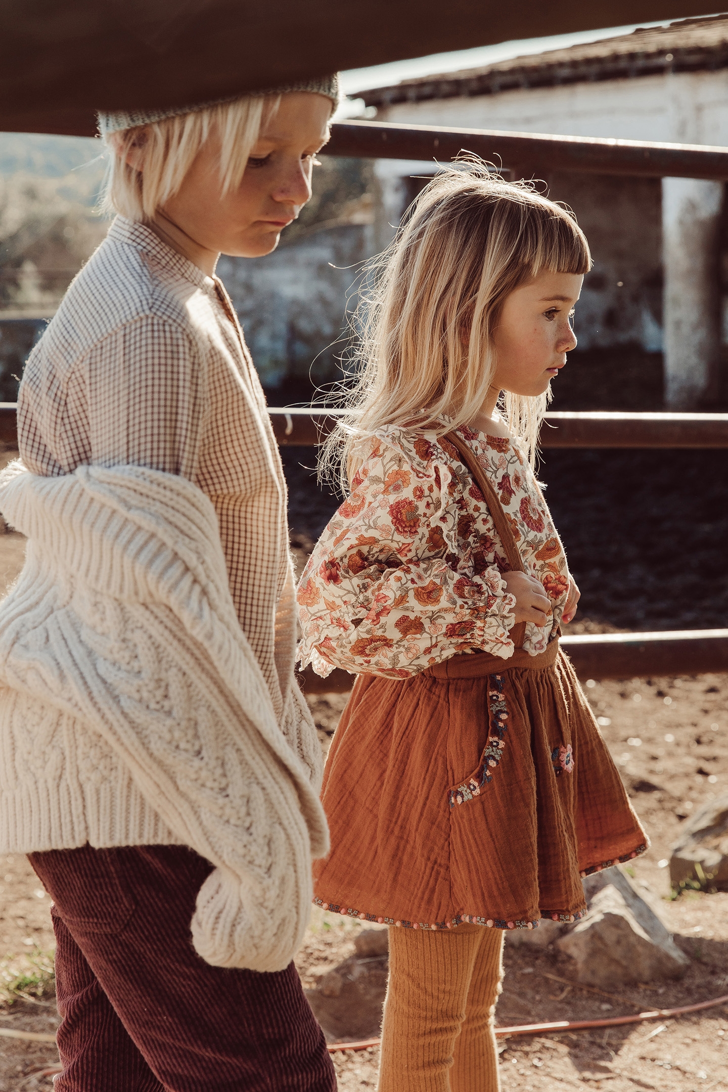 SKIRT ELEONOR CARAMEL 5