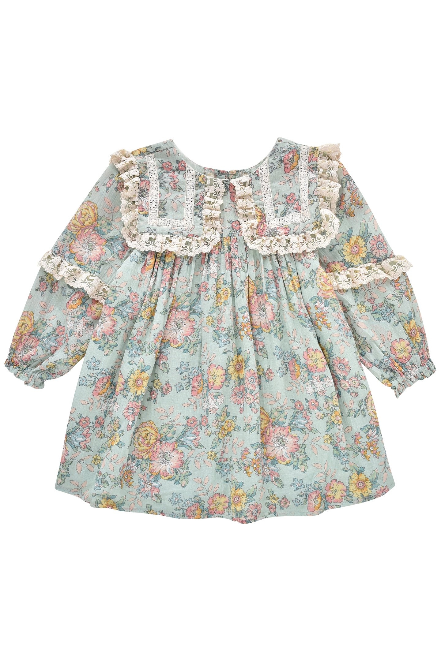 DRESS ARINOLA WATER JODHPUR FLOWER 1