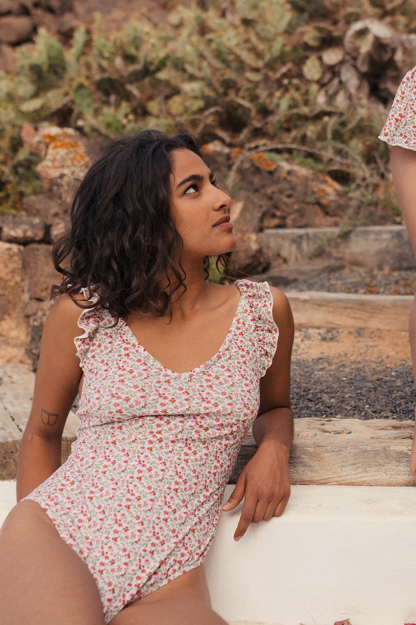 BATHING SUIT REVA WHITE MEADOW 1