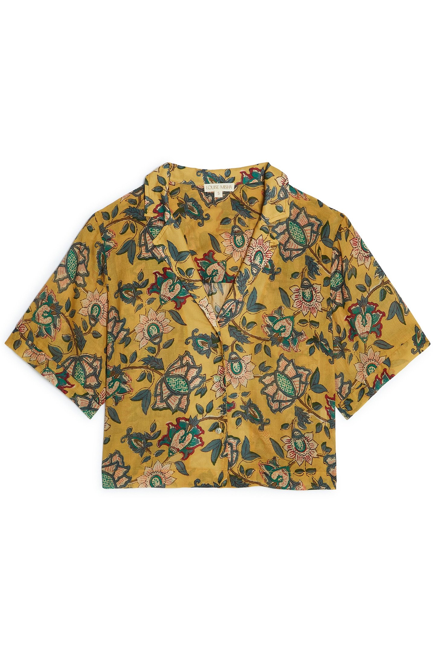 PAJAMAS TOP LOULOU HONEY MARIGOLD 1