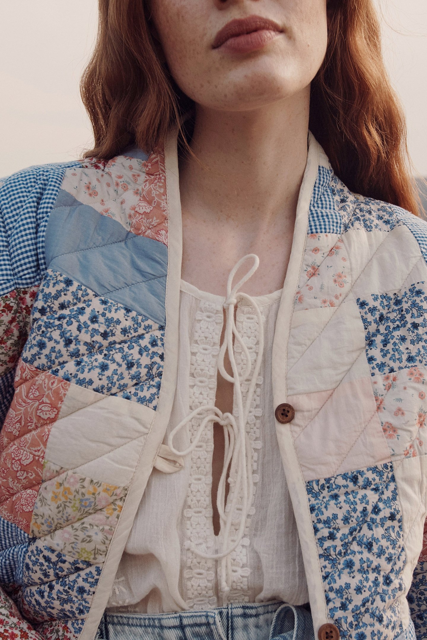 BLOUSE MARINE OFF WHITE 3