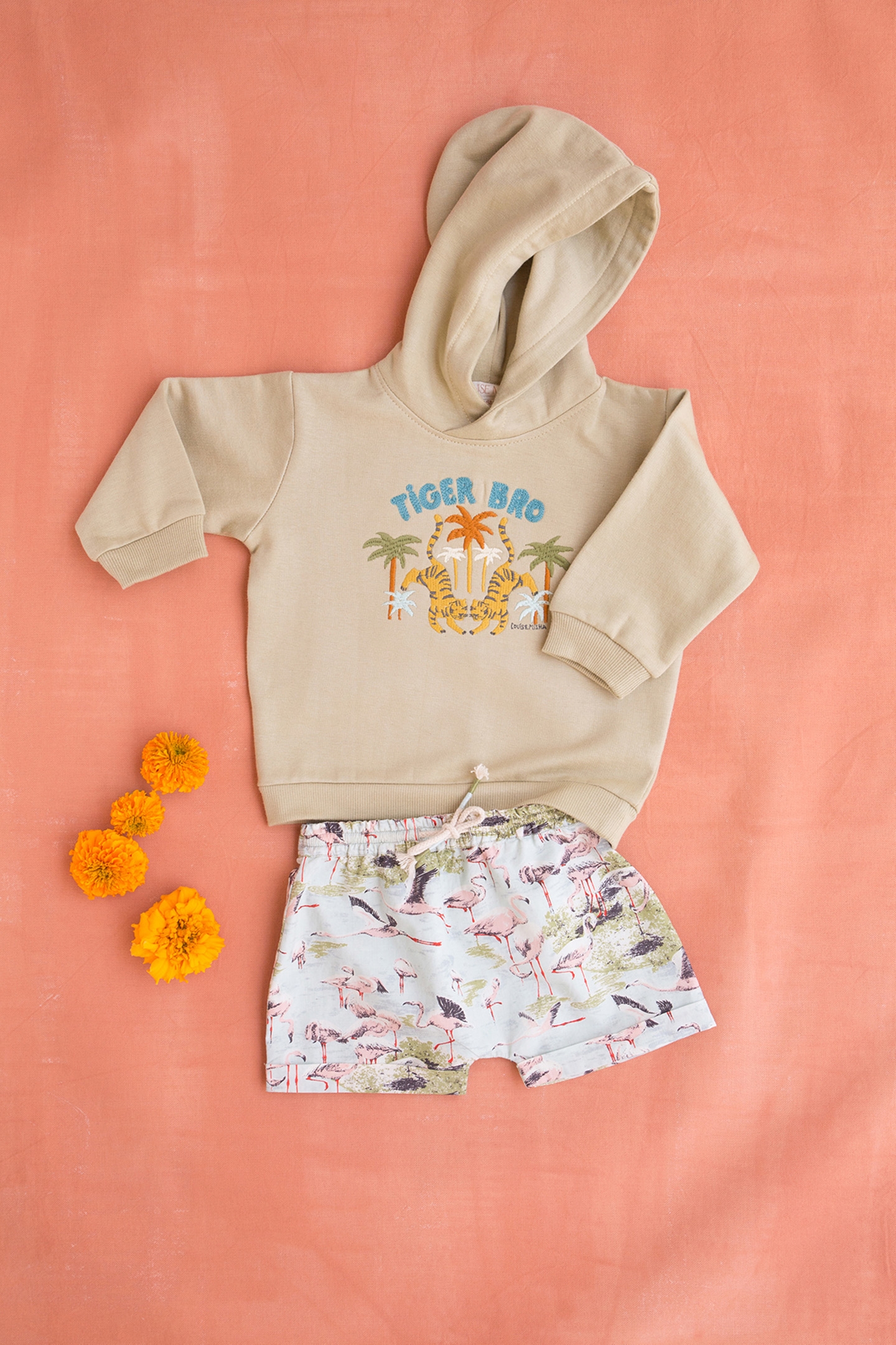 SHORTS ALIKI ACQUA DARJ FLAMINGO 5