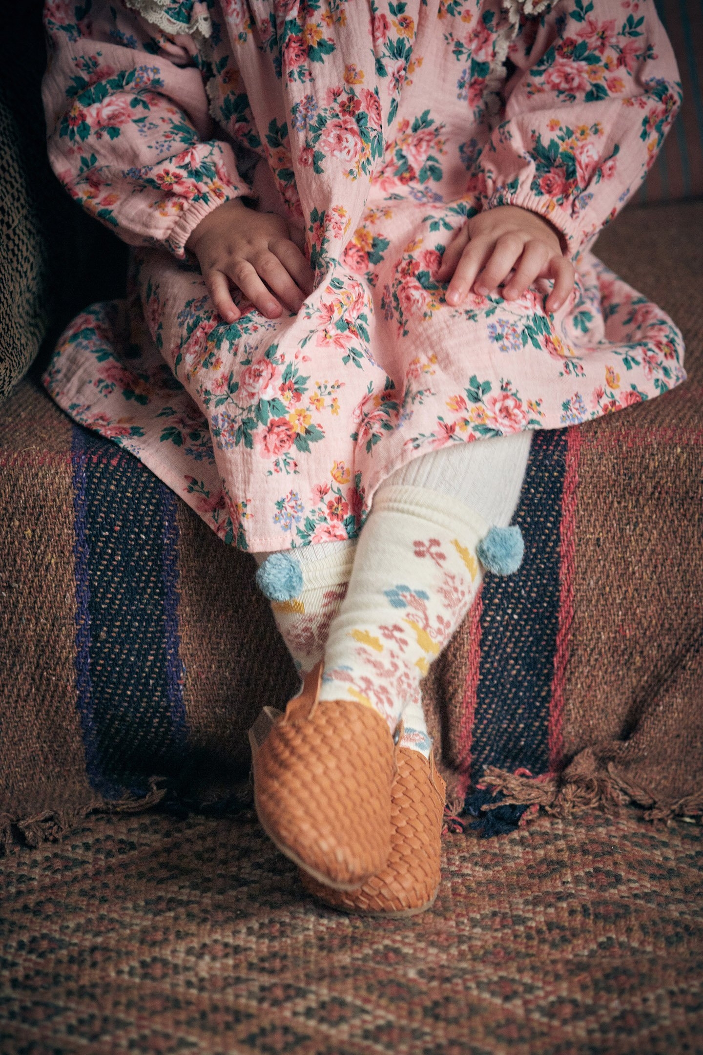 DRESS LARA PINK SEYLAN FLOWERS 4