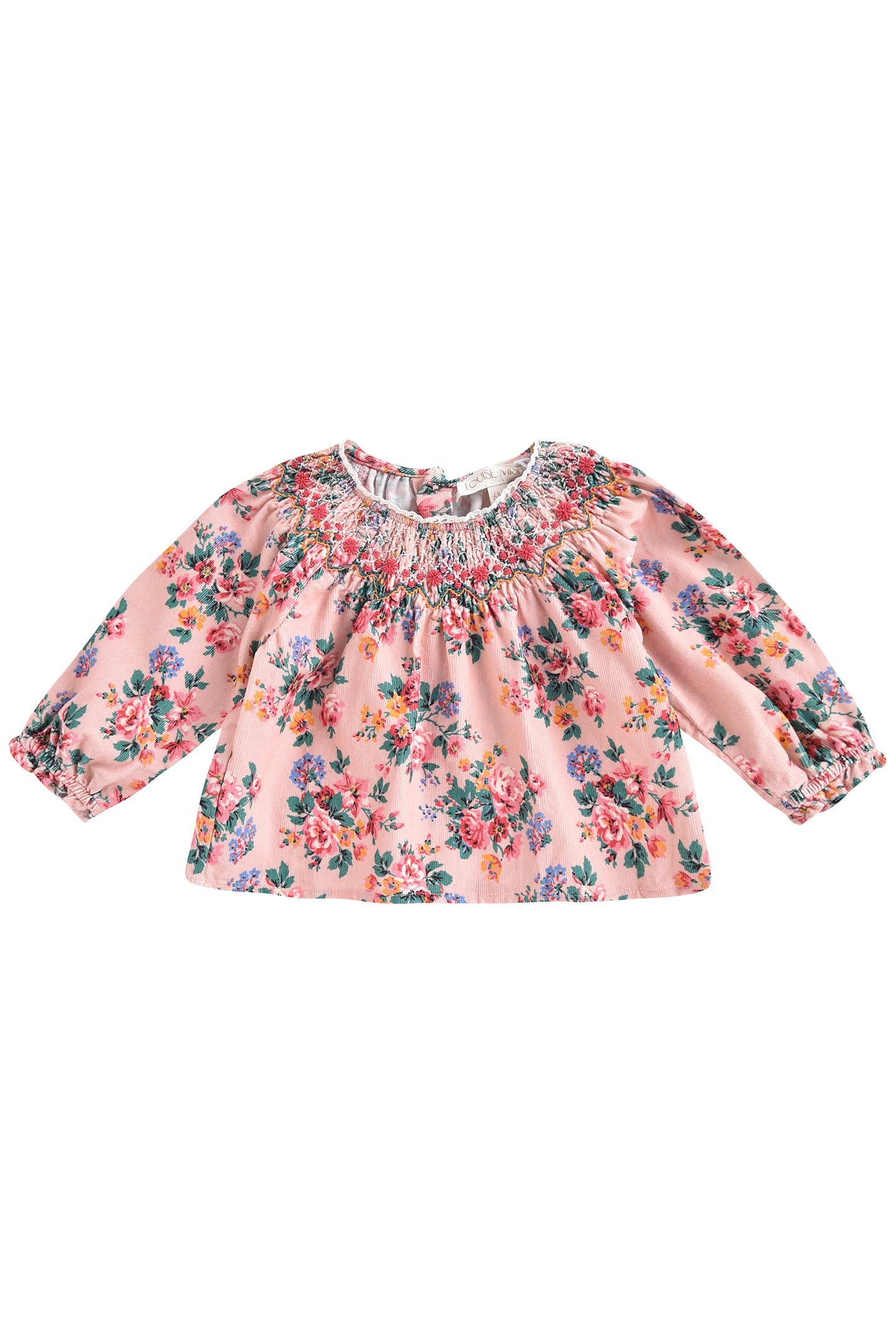 BLOUSE MAHINA PINK SEYLAN FLOWERS 1