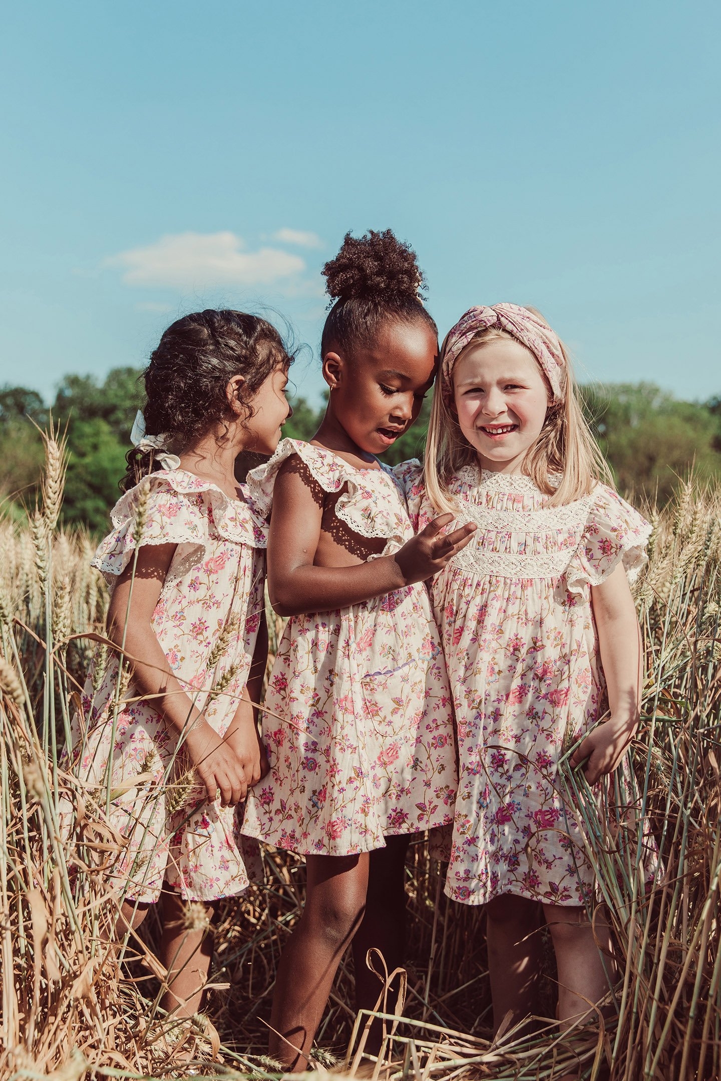 DRESS PSONIA CREAM BUCOLIA FIELDS 5