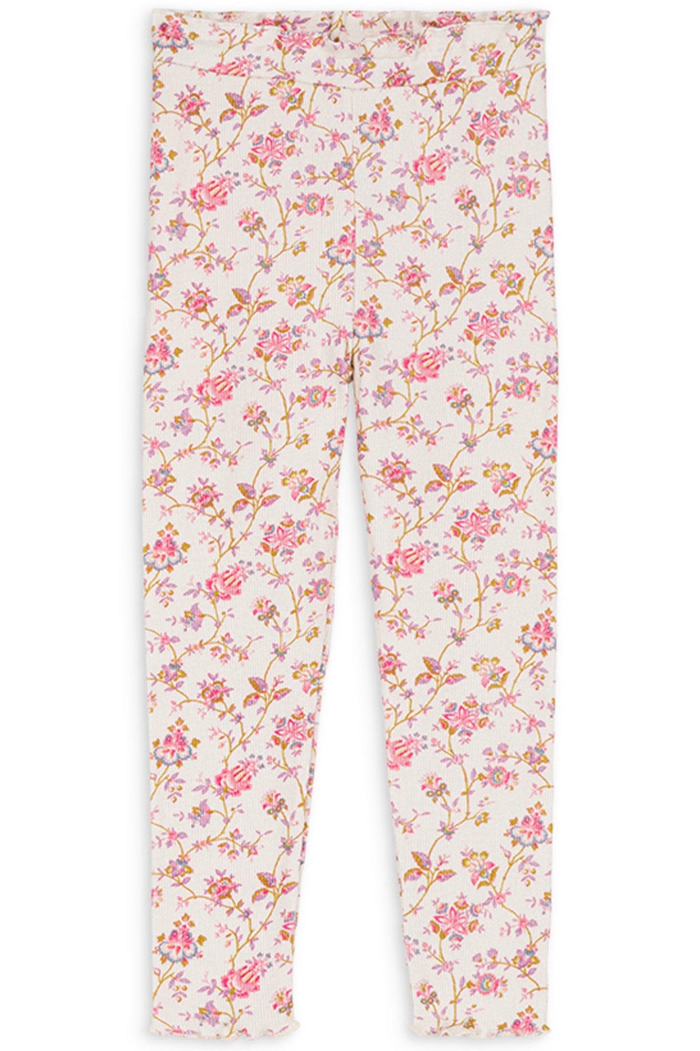 LEGGINGS ANANDOU CREAM BUCOLIA FIELDS 1