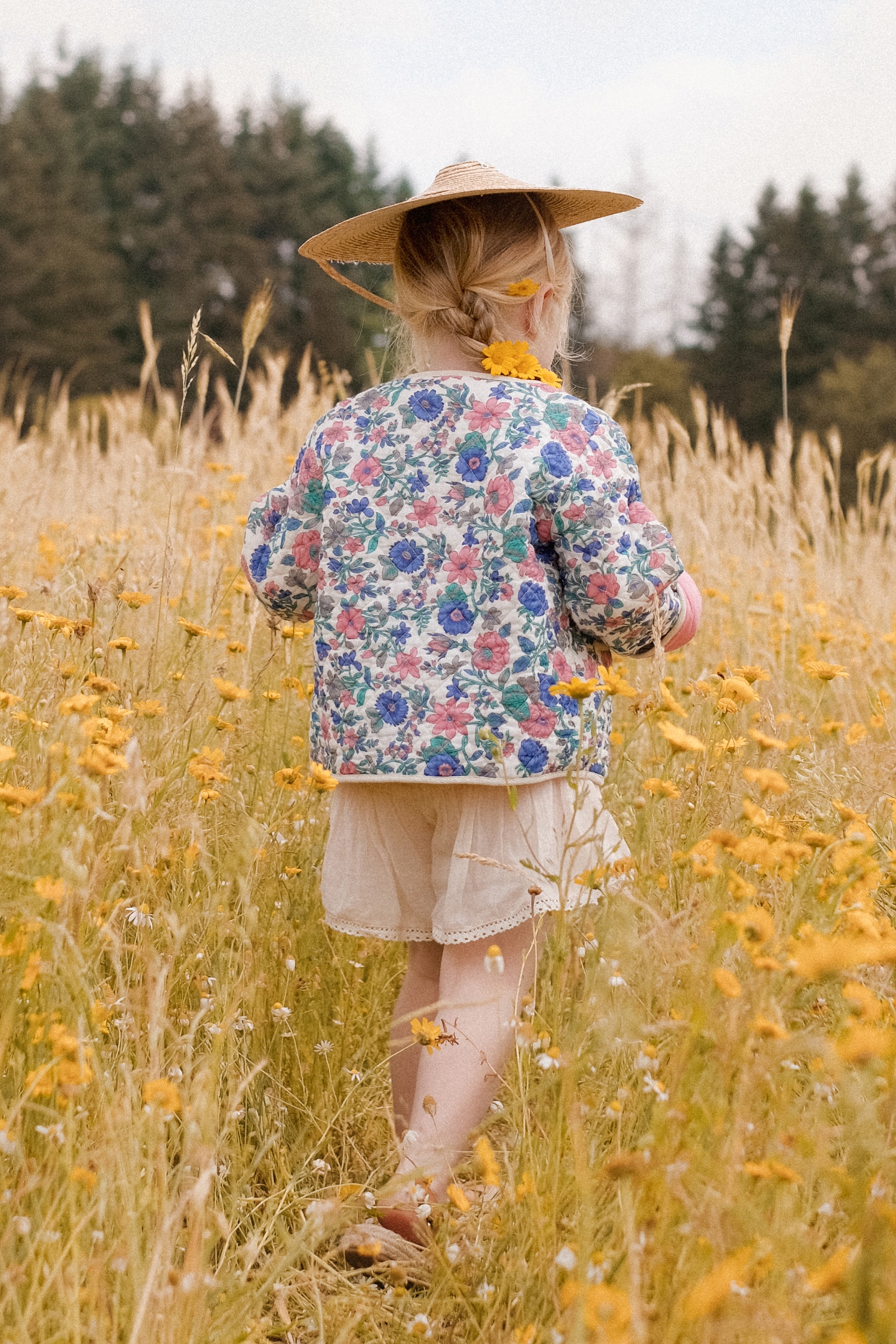 JACKET ASTRID BLUE SUMMER MEADOW 3