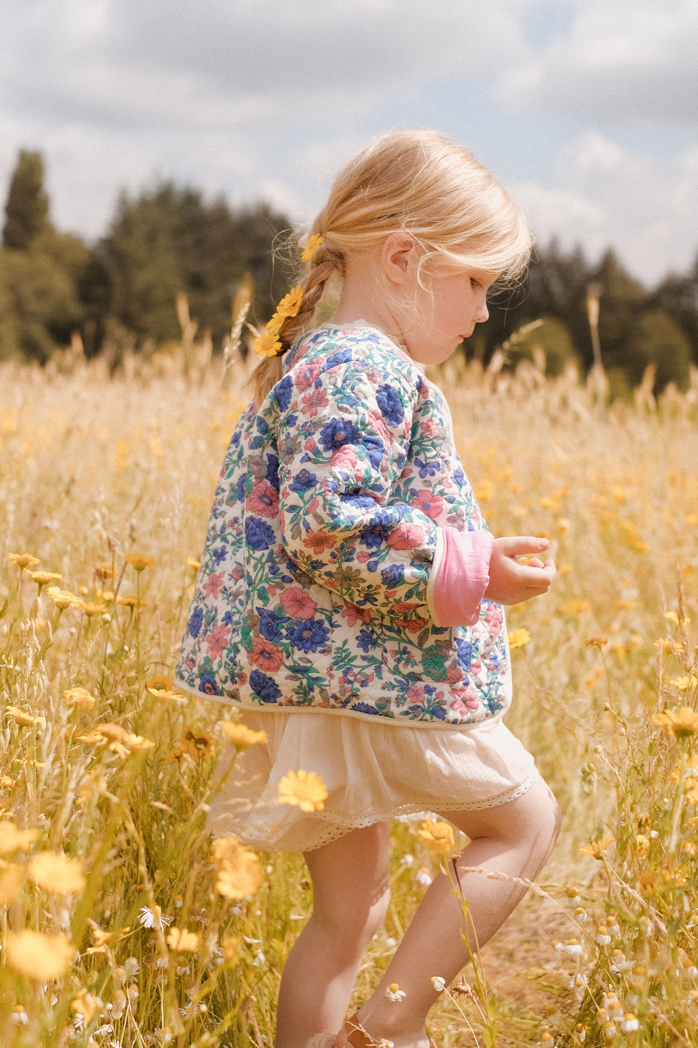 JACKET ASTRID BLUE SUMMER MEADOW 5