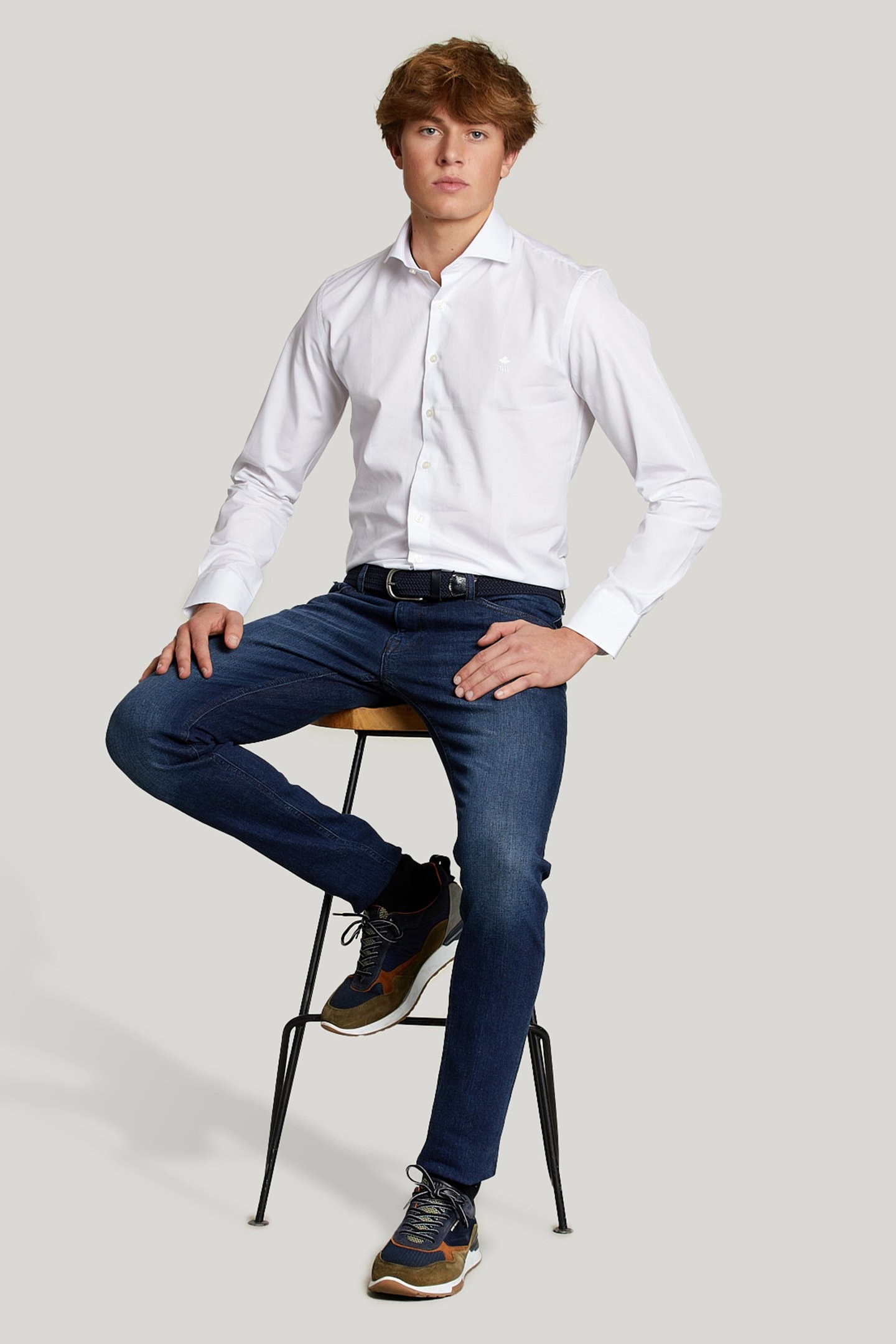 SLIM FIT UNI SHIRT WHITE 3