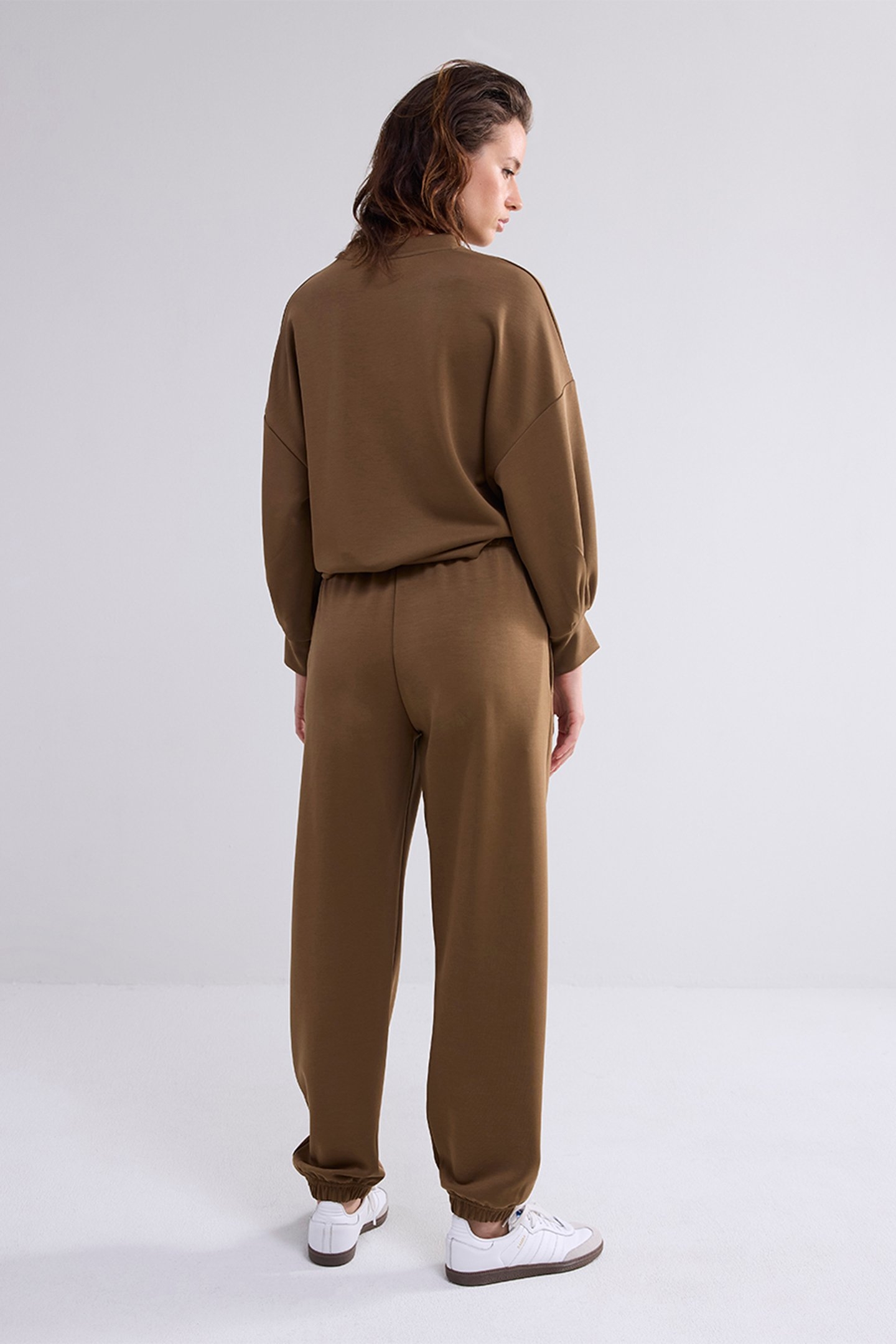 JOGGER PANTS WASHED MODAL SCUBA OLIVE 3