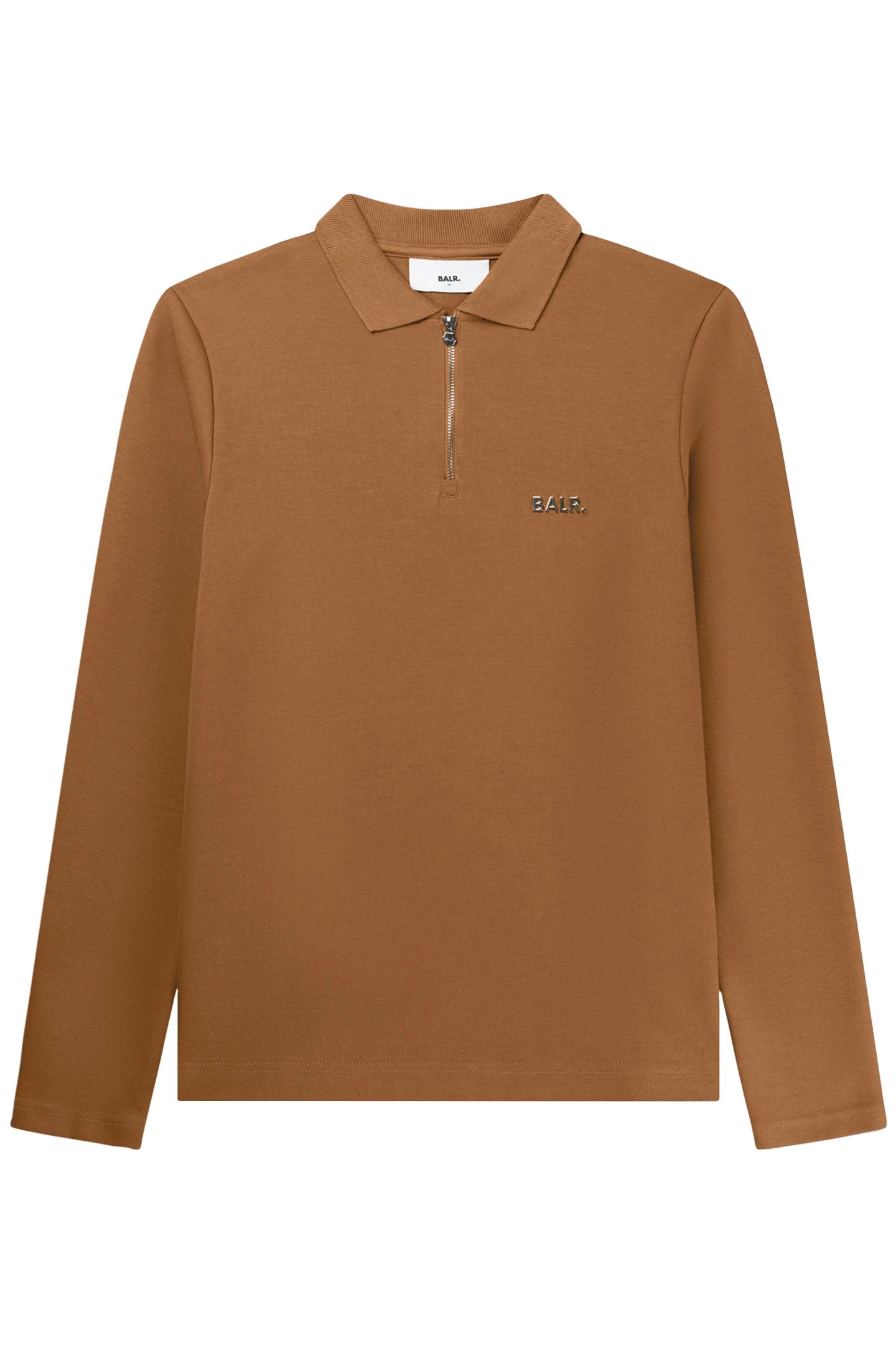 Q-SERIES REGULAR FIT LONGSLEEVE POLO TOASTED COCONUT 3