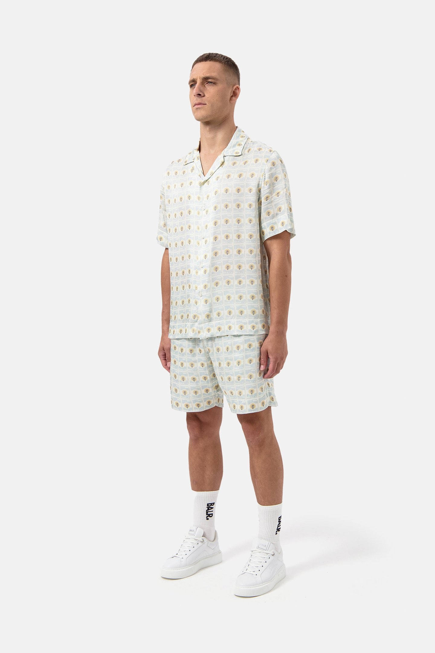 GOTL STAMP BOX SHIRT BRIGHT WHITE 5