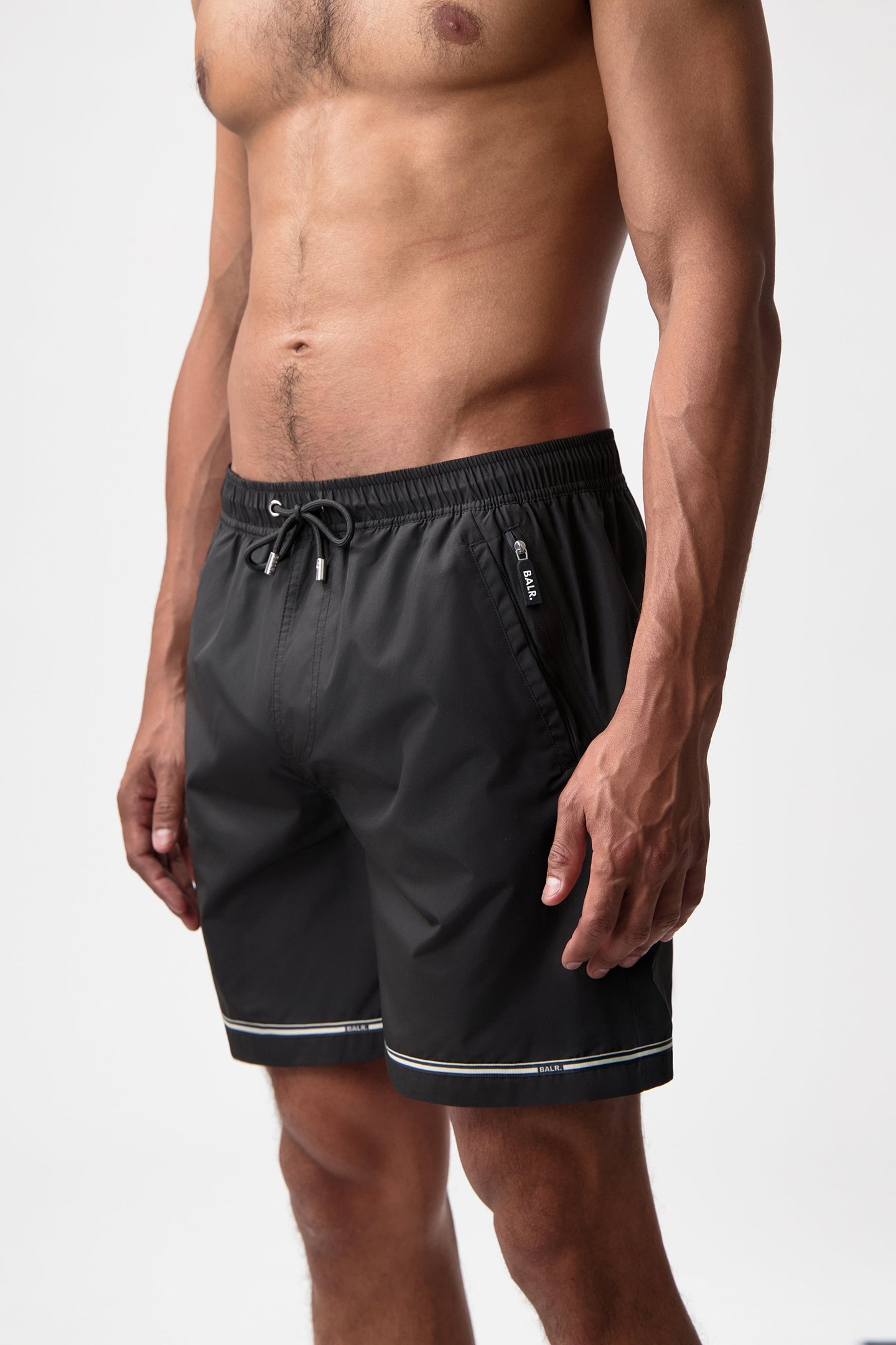 TAPE SWIMSHORTS JET BLACK 5