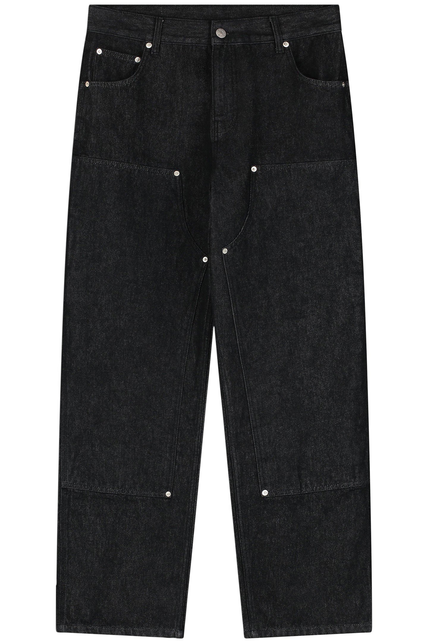 ED DENIM PANTS JET BLACK 3