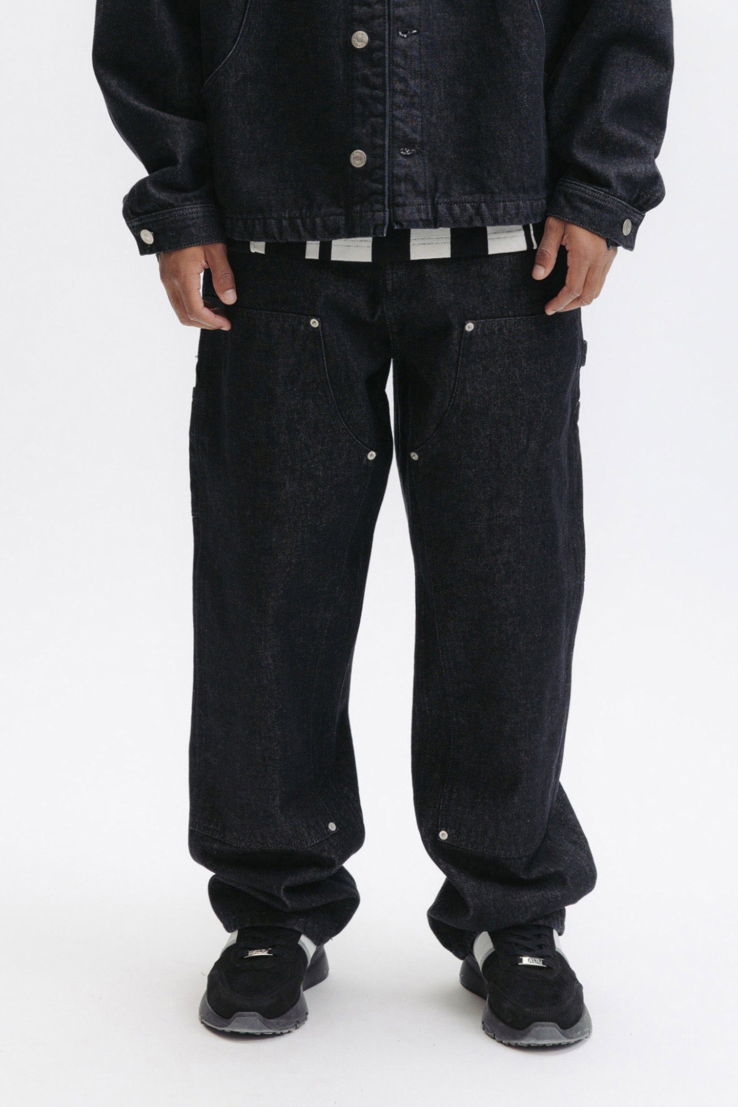 ED DENIM PANTS JET BLACK 1