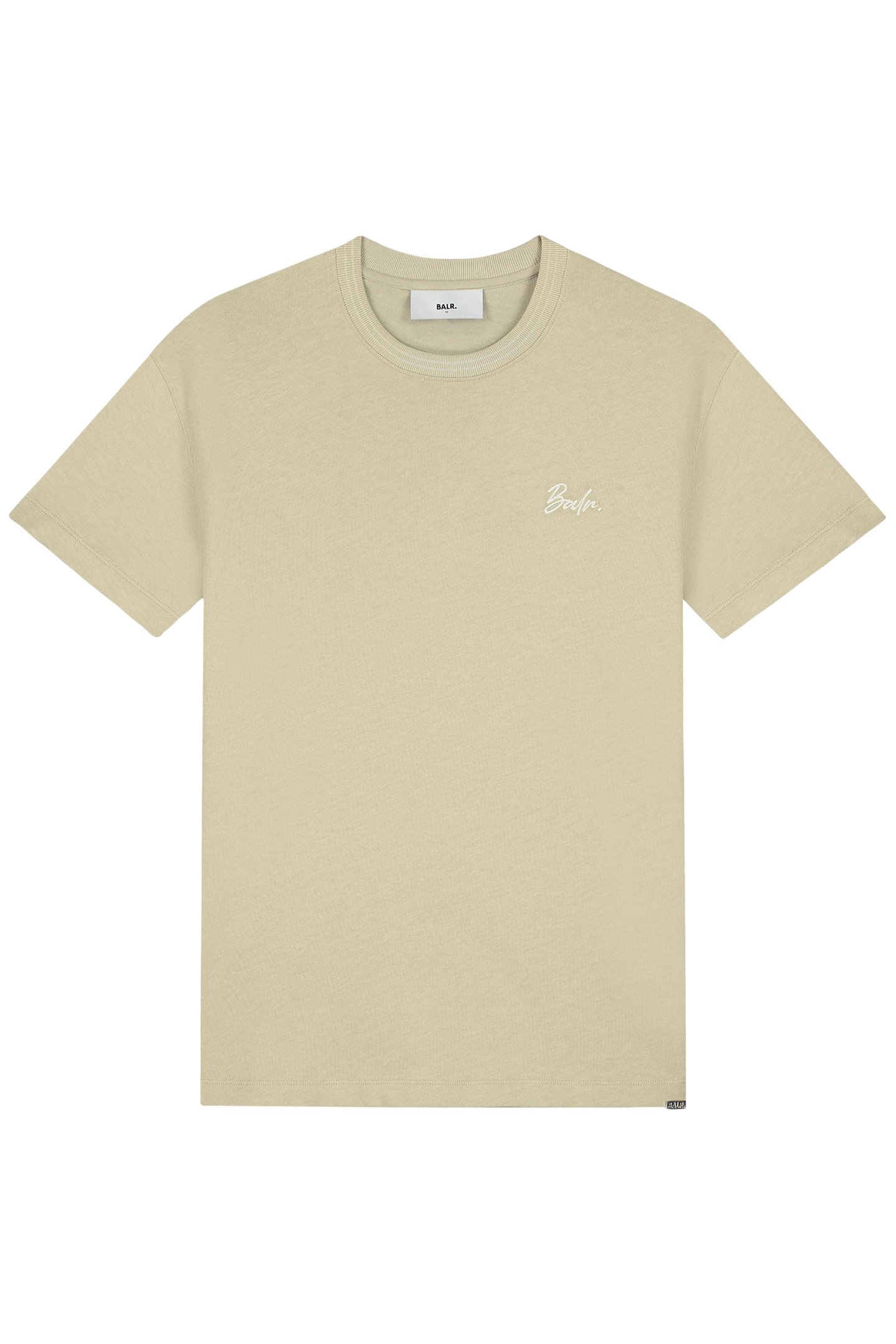 TAPE SCRIPT T-SHIRT FEATHER BEIGE 3