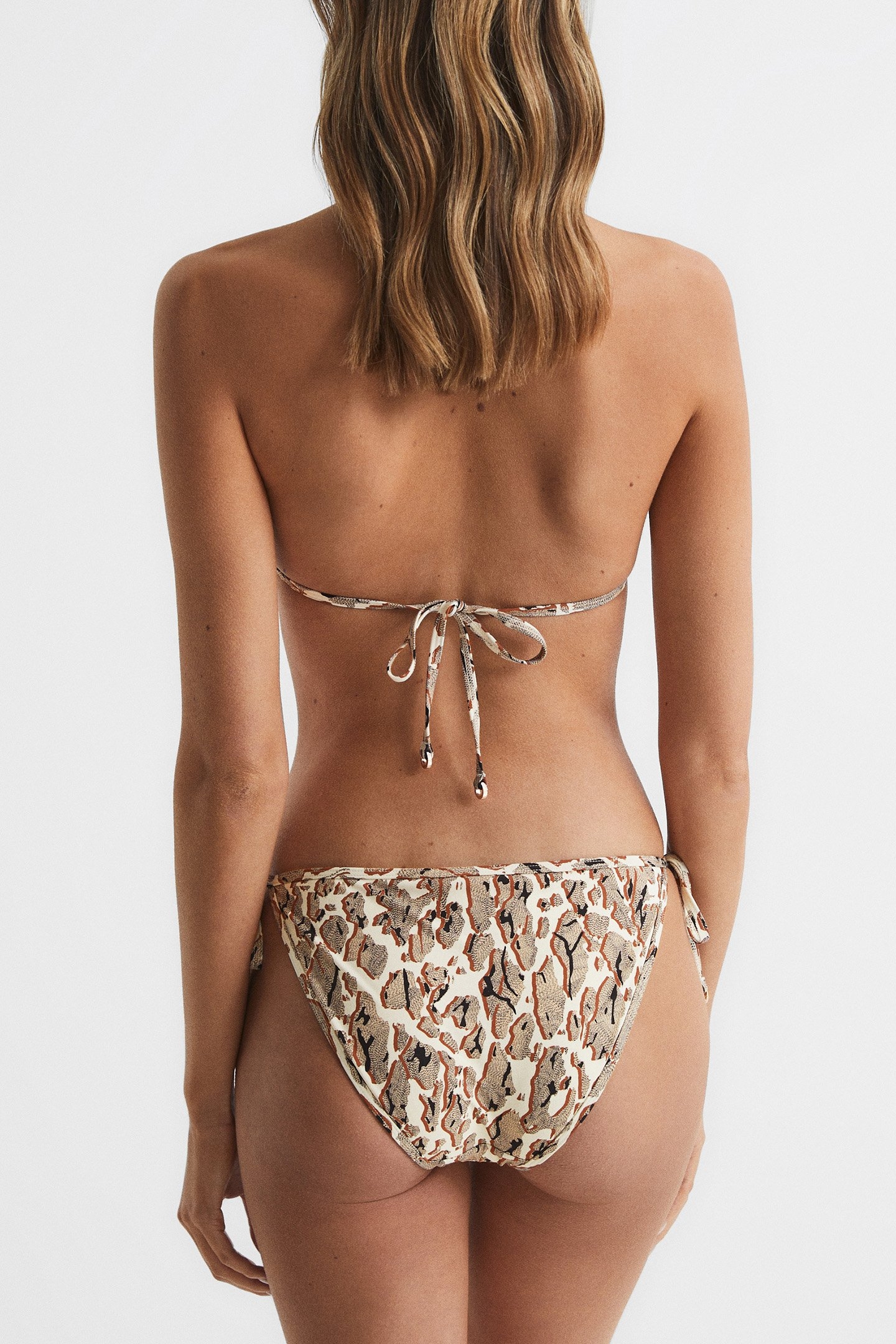 SHEEREEN-PRINT TIE SIDE B BROWN PRINT 2