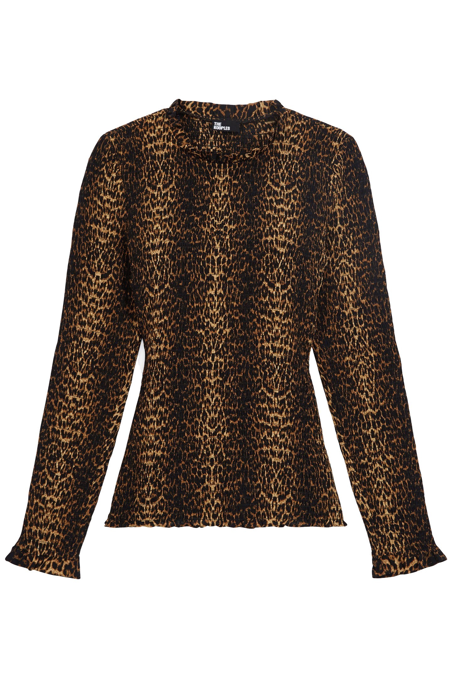 TOP MANCHES LONGUES SMOCK STRIPY LEOPARD 5