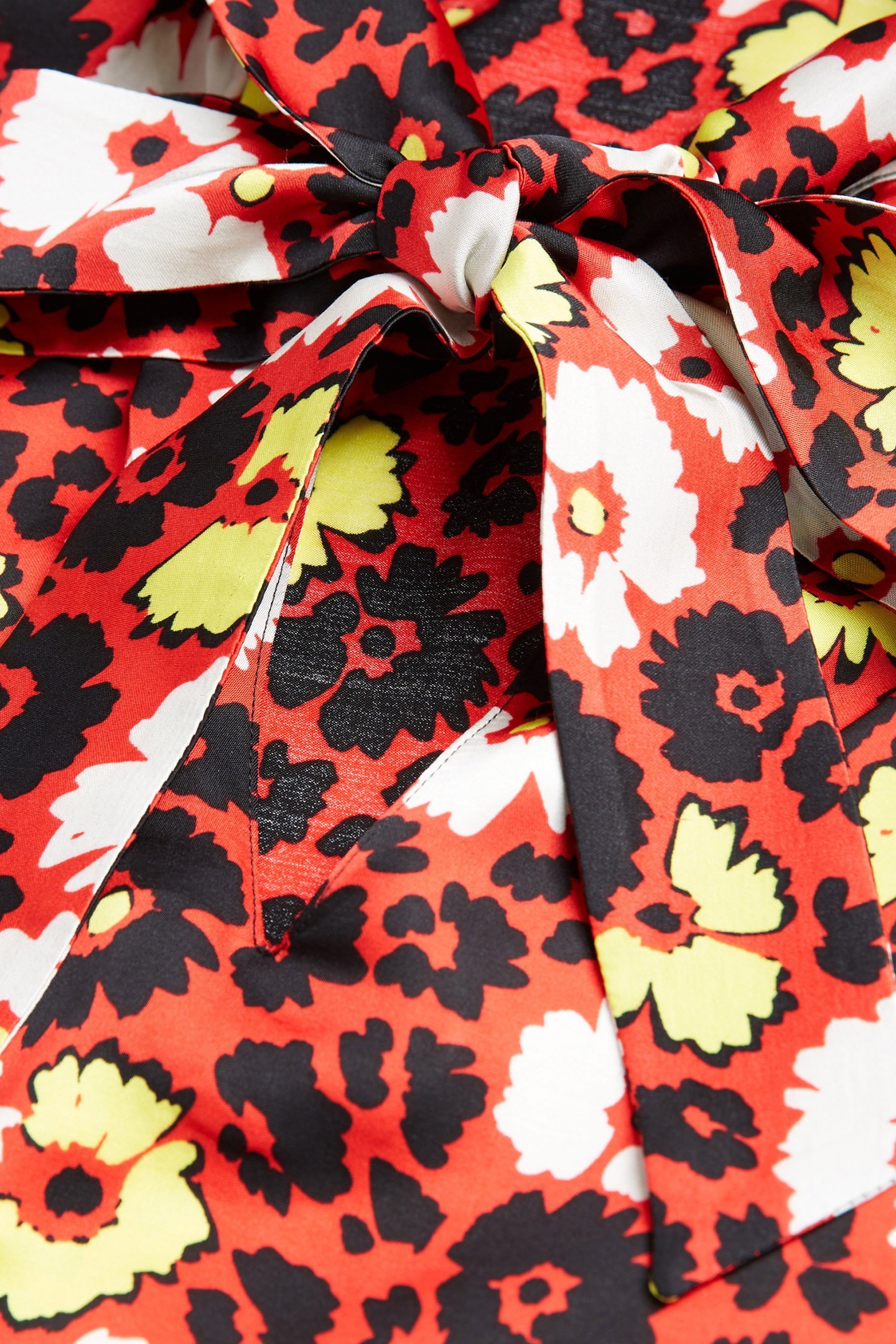 TOP LAVALIERE WILD BLOSSOM RED RED/YELLOW 7