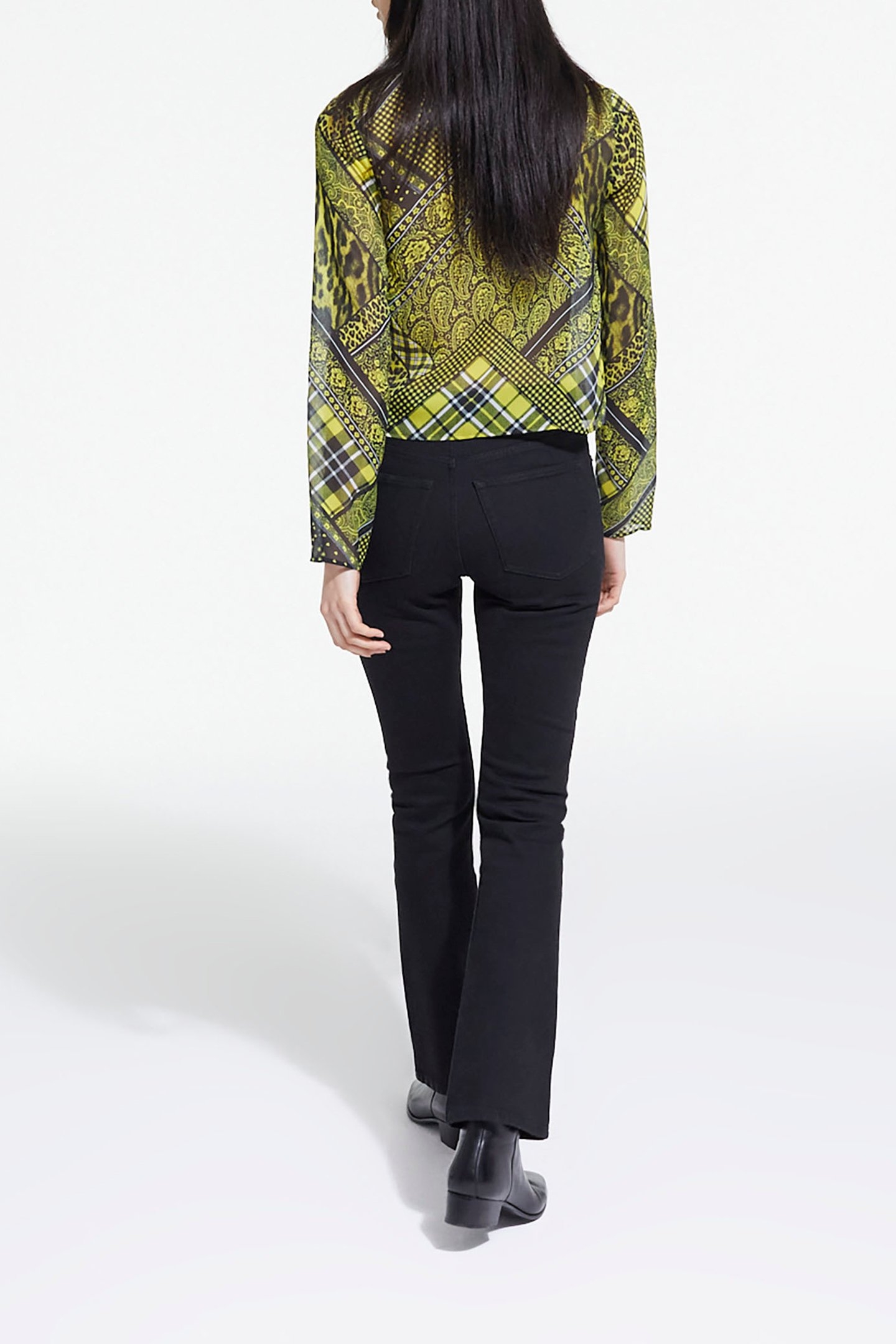 TOP FOULARD FITE BLACK/YELLOW 3