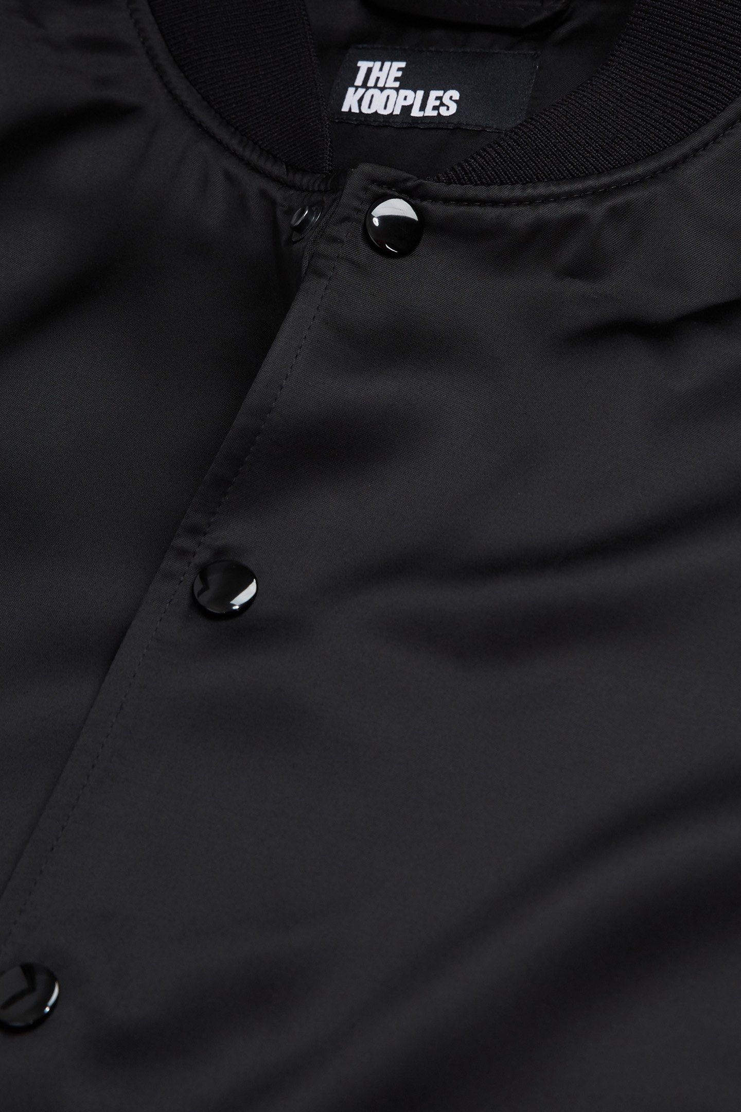 ZIP JACKET WITH CENTER FRONT AND SIDE POCKETS BLACK 4