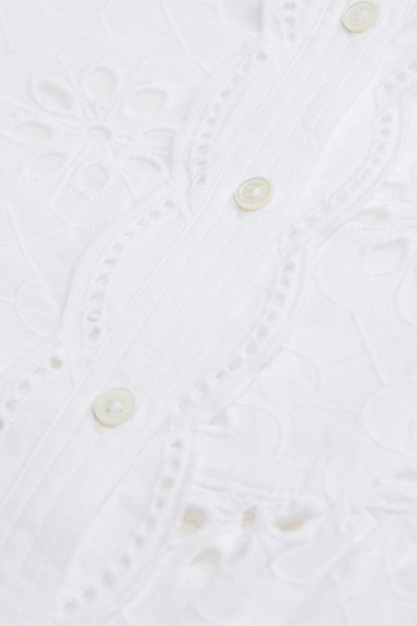 SLEEVELESS TOP WITH BUTTONS IN FRONT WHITE 7