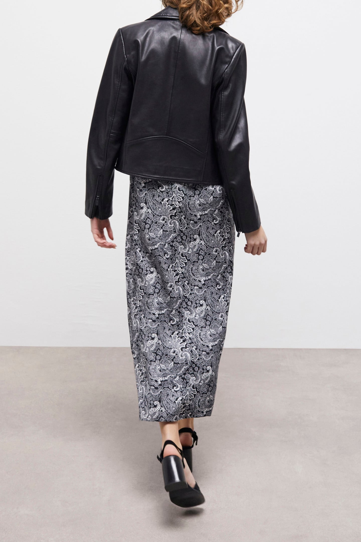 LONG DRESS BLACK WHITE 5