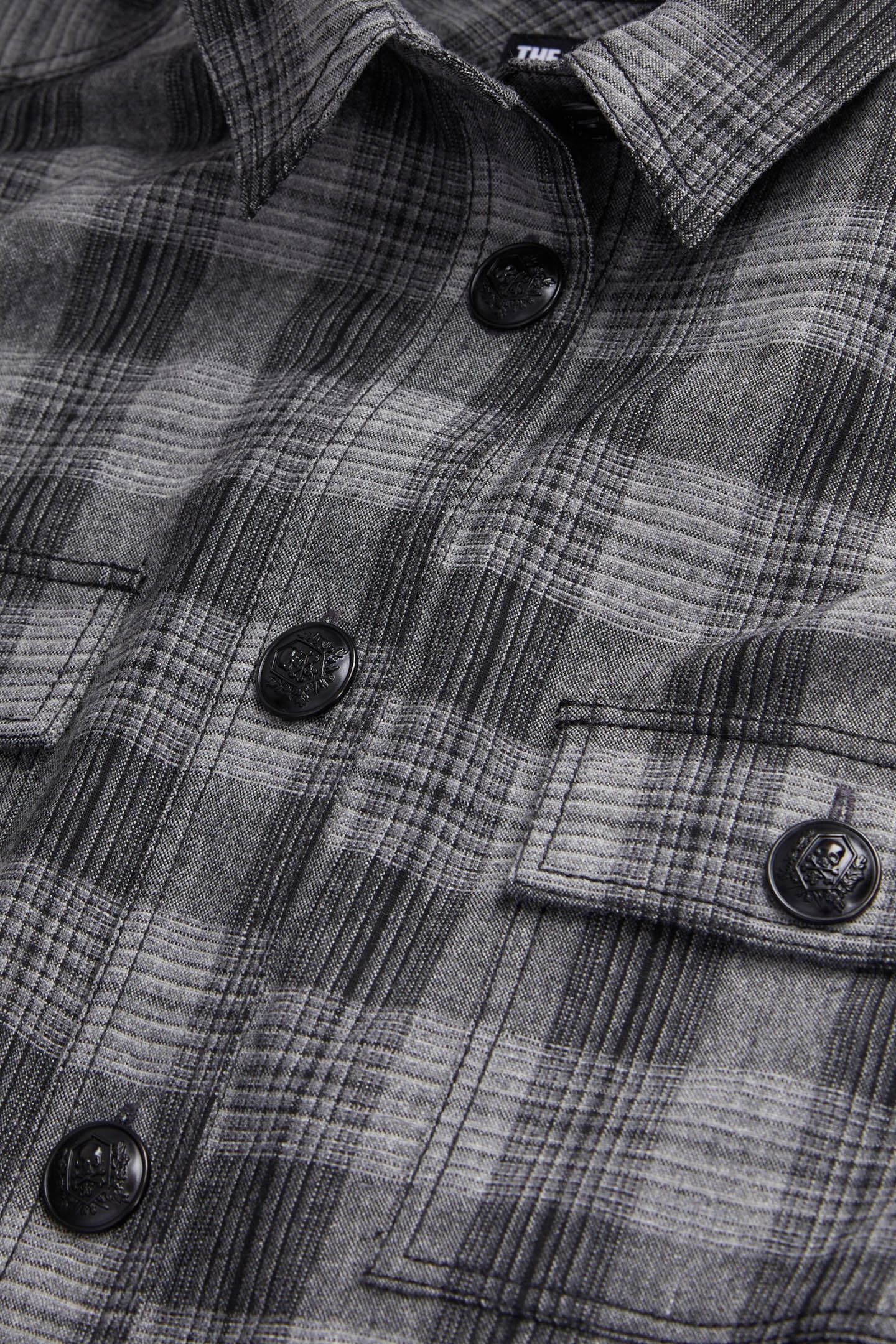 SHIRT DRESS GREY BLACK 6