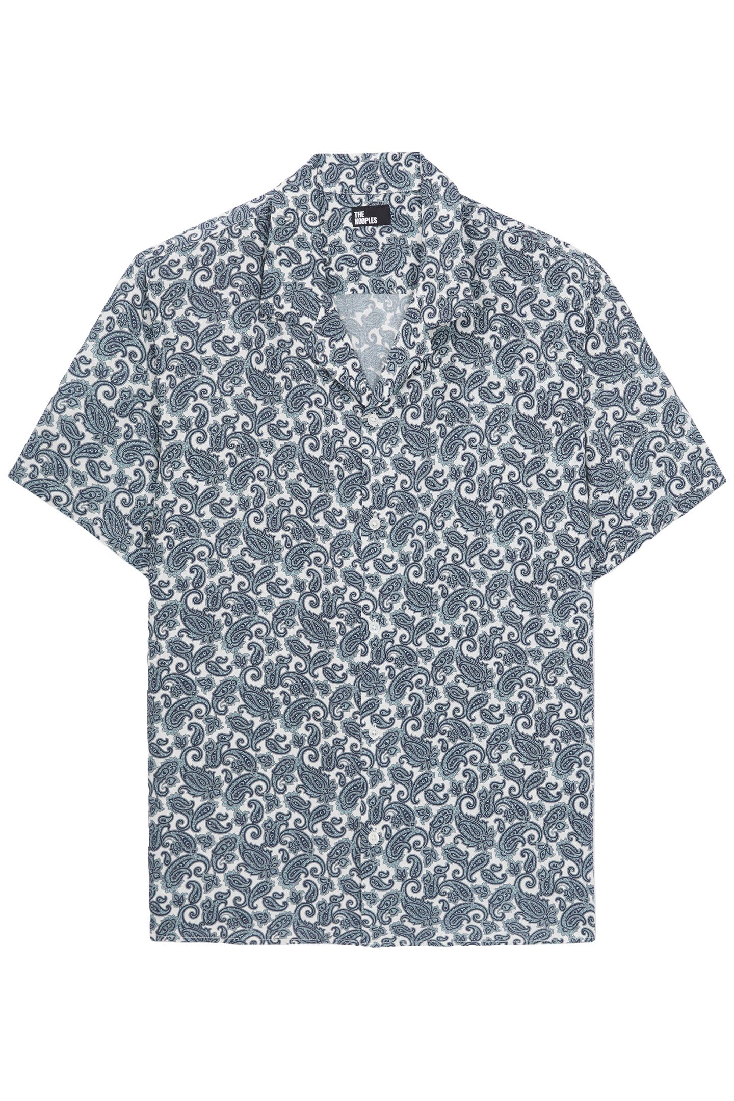 WAKO SHORT-SLEEVED SHIRT WHITE-BLUE 3