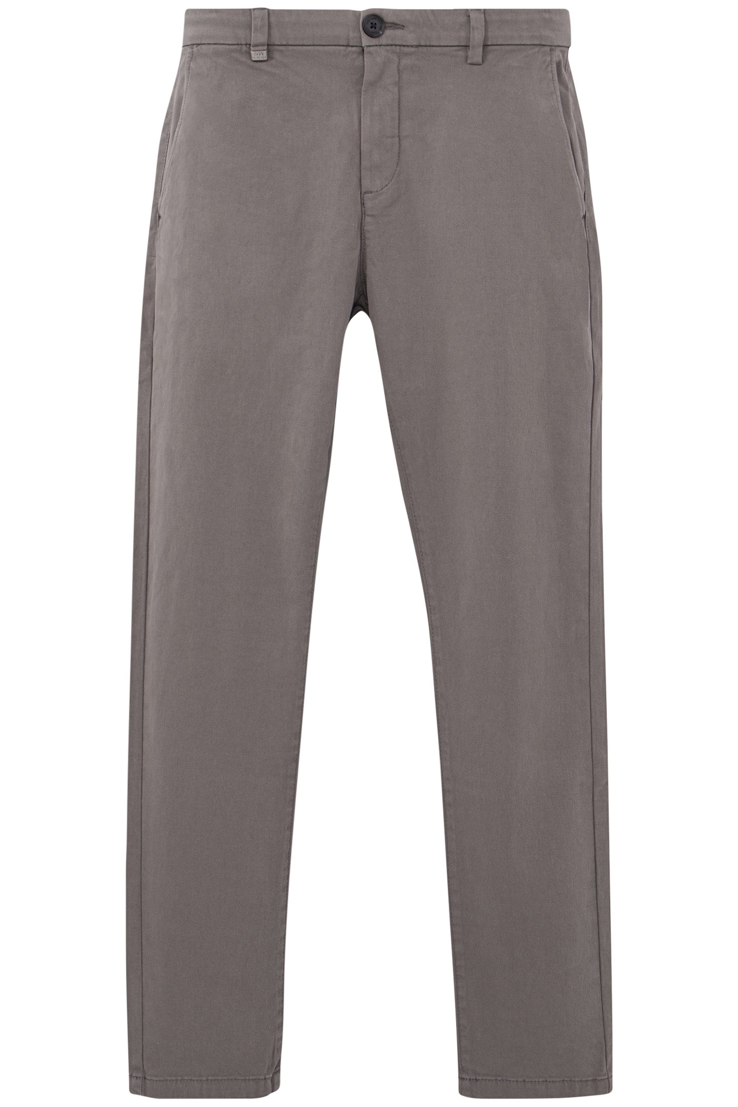 SLIM CHESTNUT CHINO PANTS 4