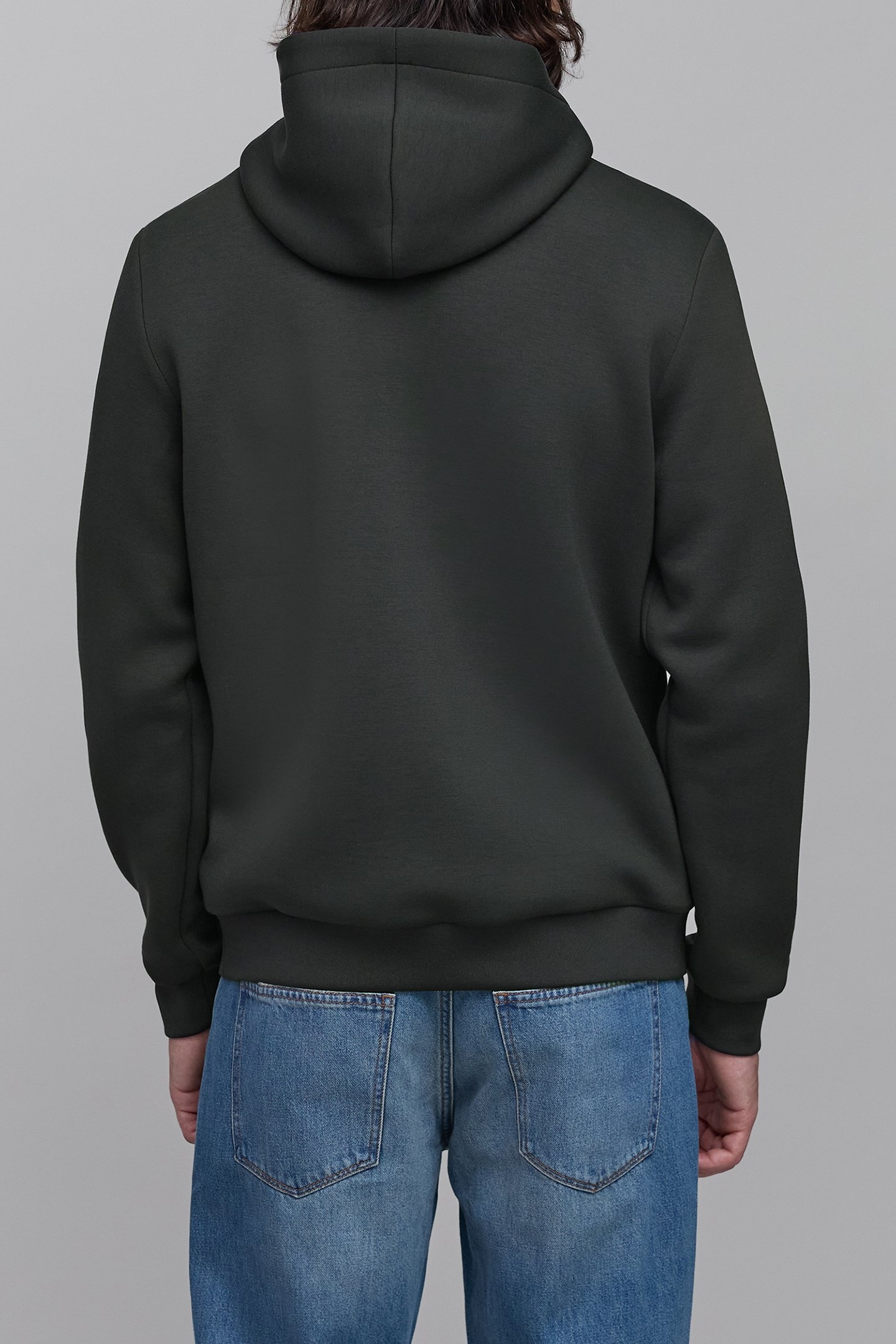 DARK GREEN STRIPED UNDERJACKET 2