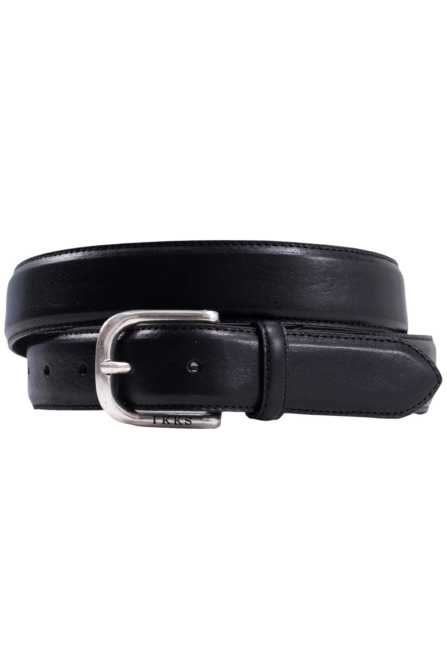 BLACK LEATHER BELT 1