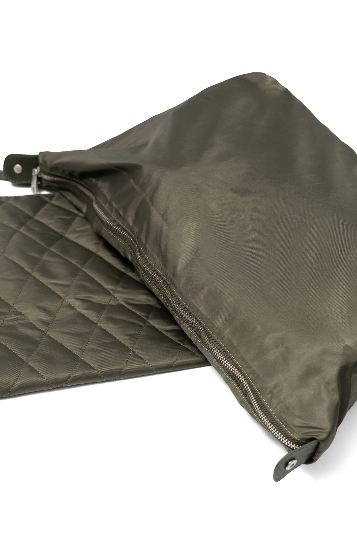 BAG 1440 KHAKI RHOMBUS QUILTING 7