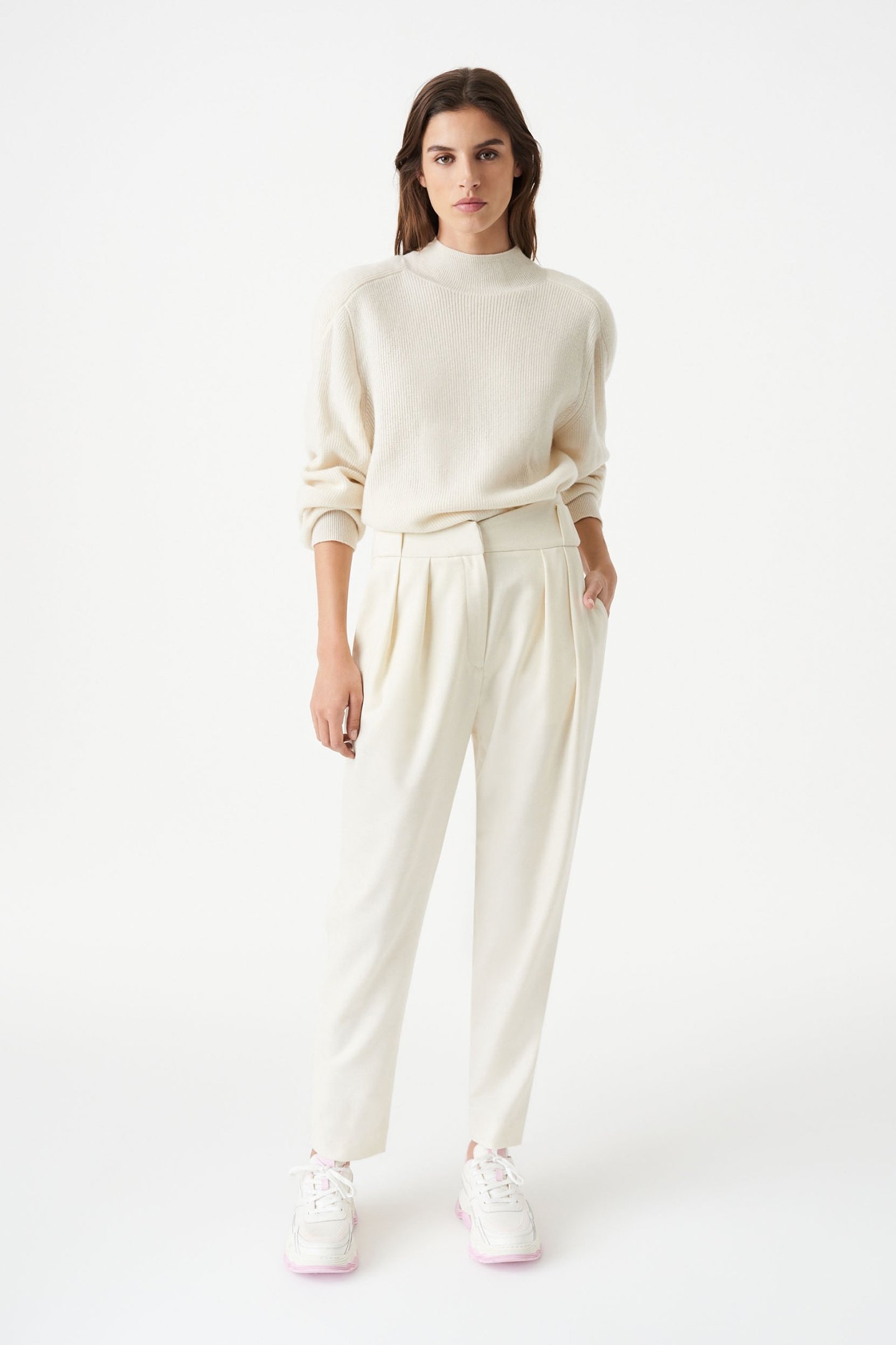 NAHIMA TROUSER ECRU 1