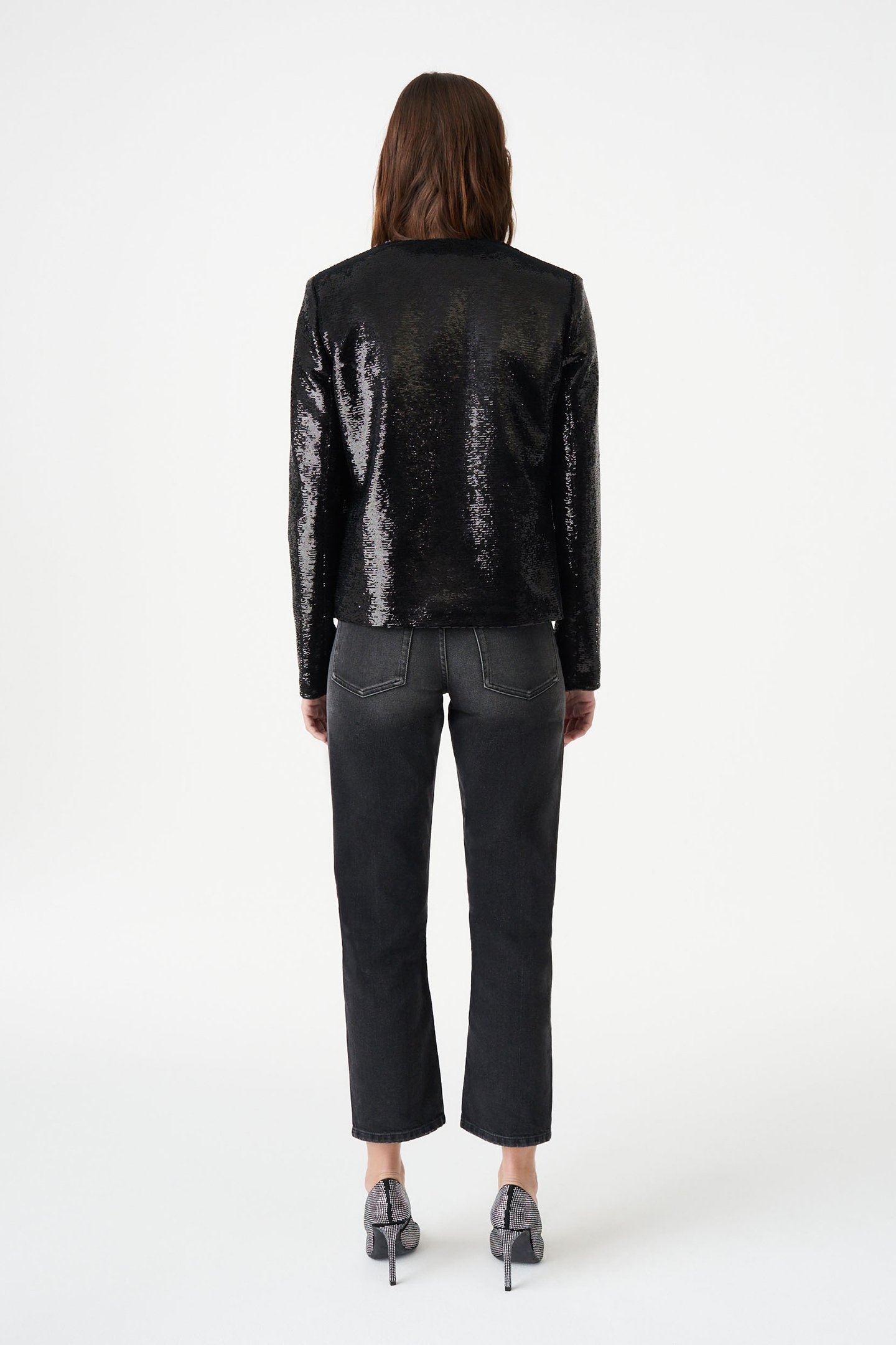 CHOLENA JACKET BLACK SEQUINS 3