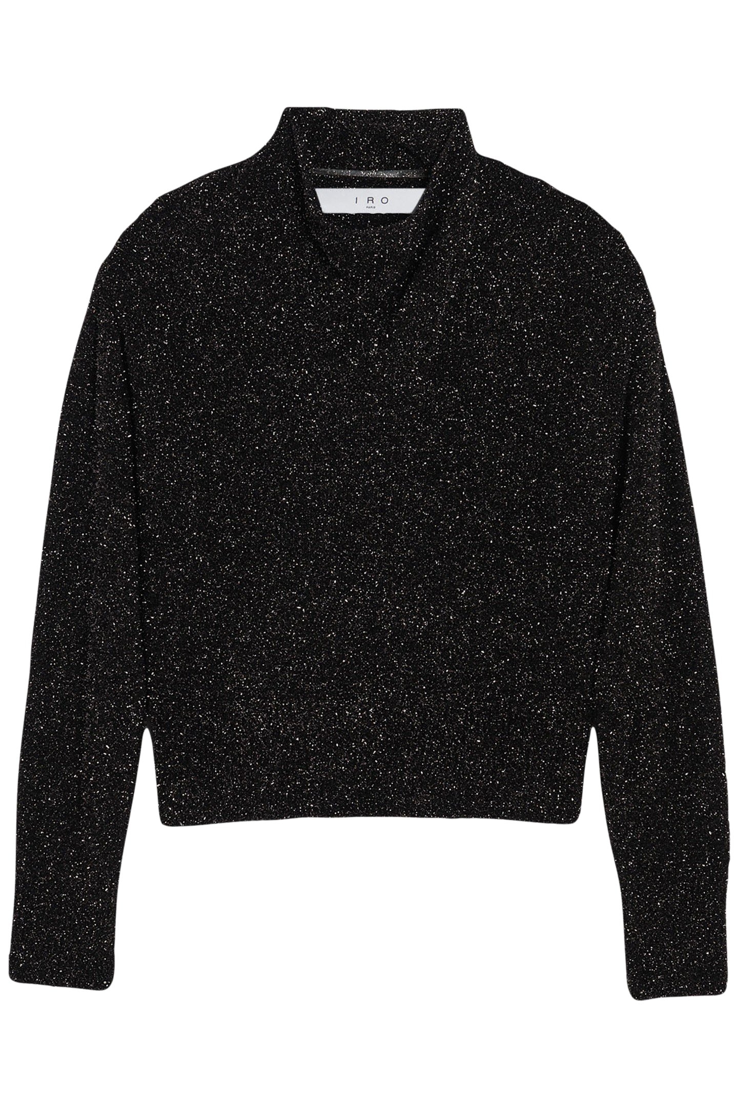 CLERVY PULLOVER BLACK/SILVER 4