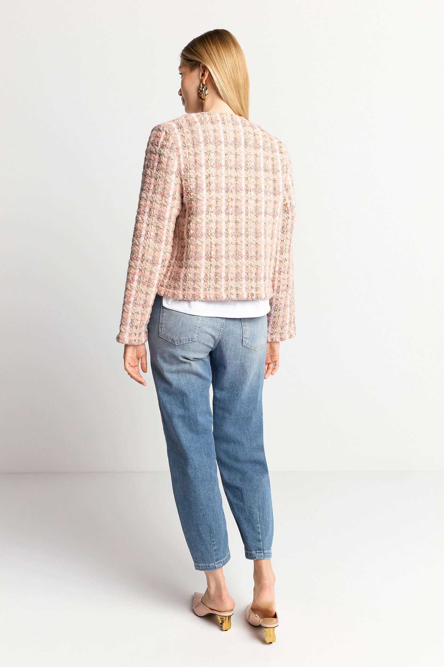 TWEED JACKET ROSE SHADOW 3