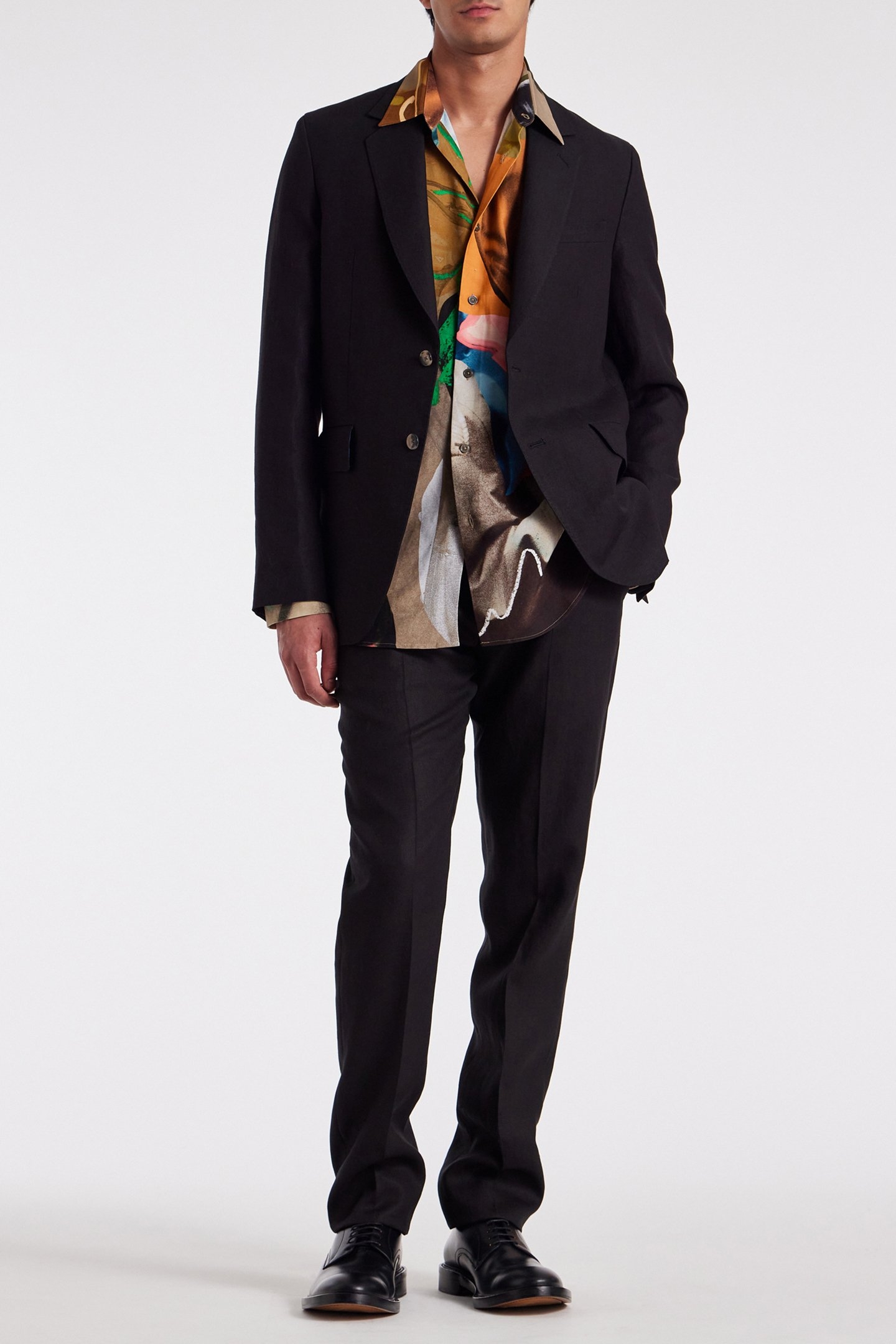 SLIM FIT TROUSER BLACK 3