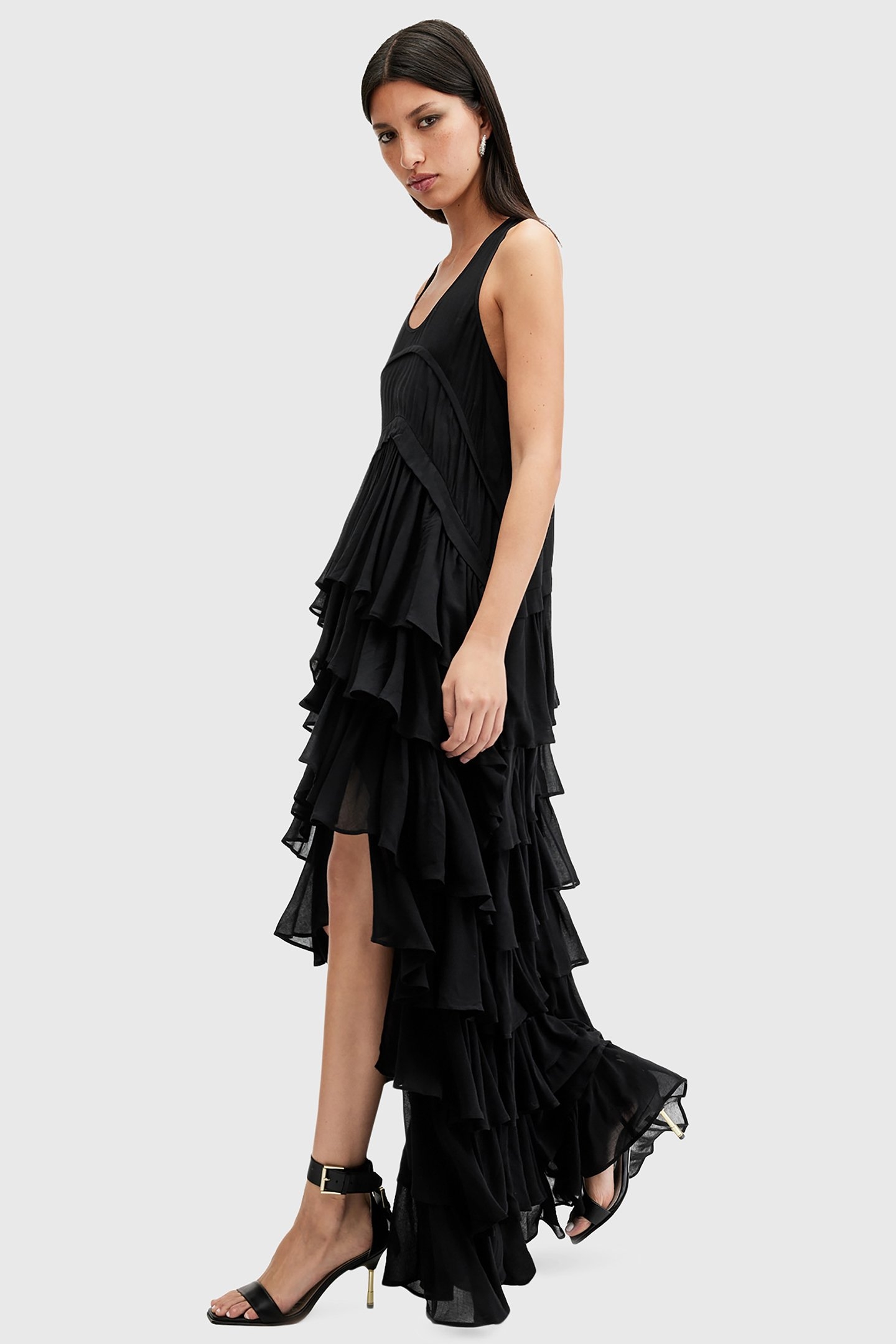 CAVARLY MAXI DRESS BLACK 3