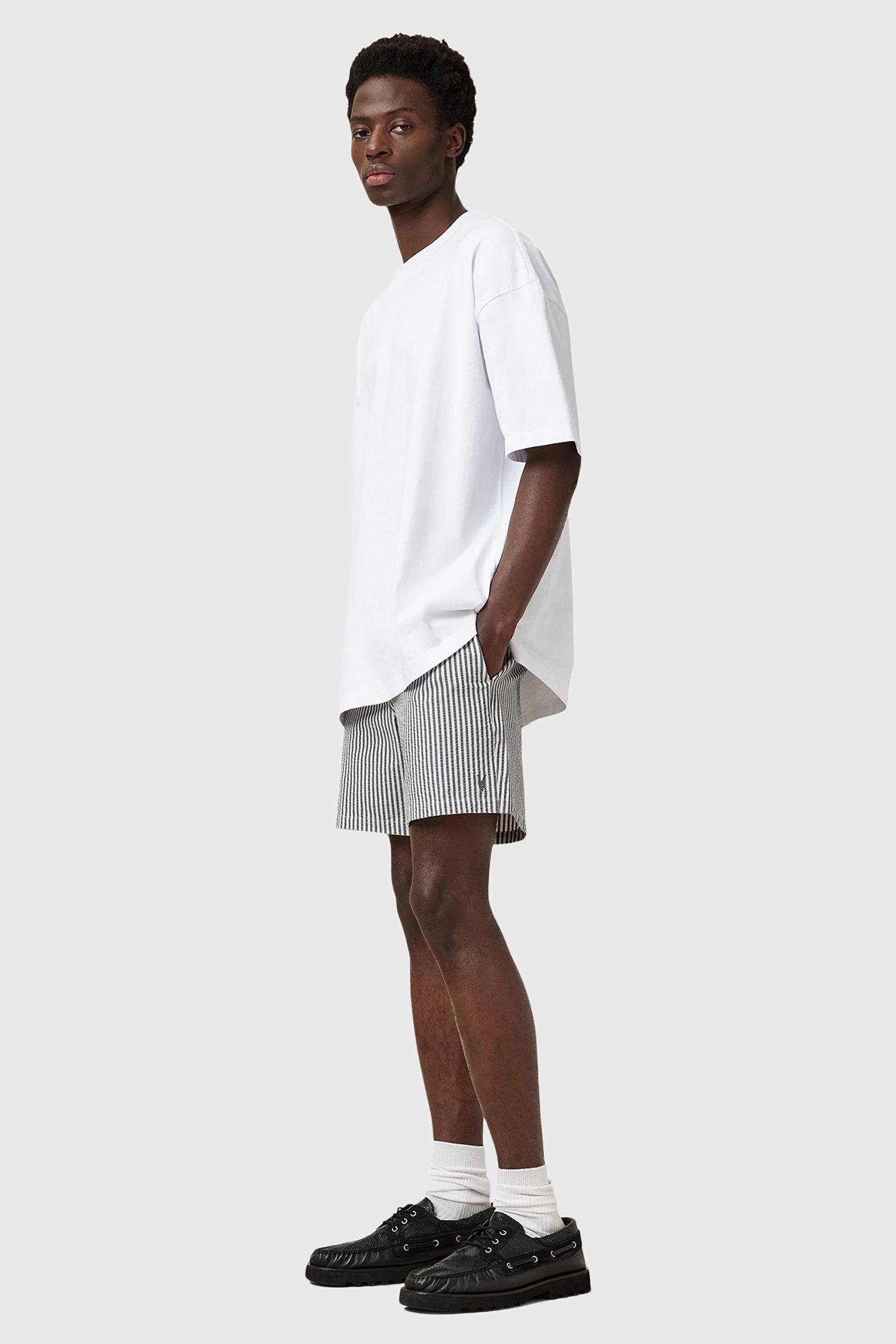 WARDEN STR SWIMSHORT WHITE/BLUE 5