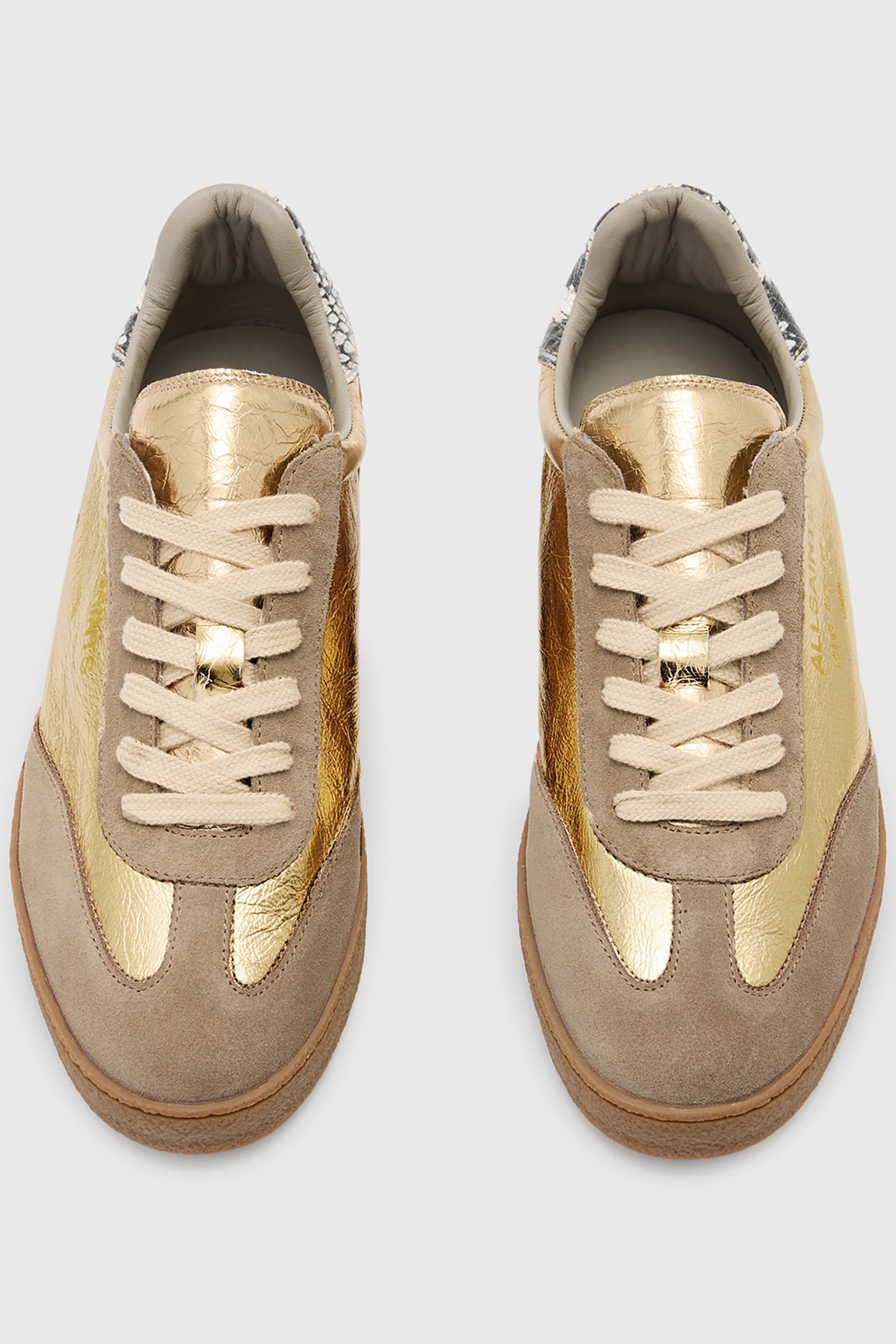 THELMA MET SNEAKER GOLD/SAND BROWN 4