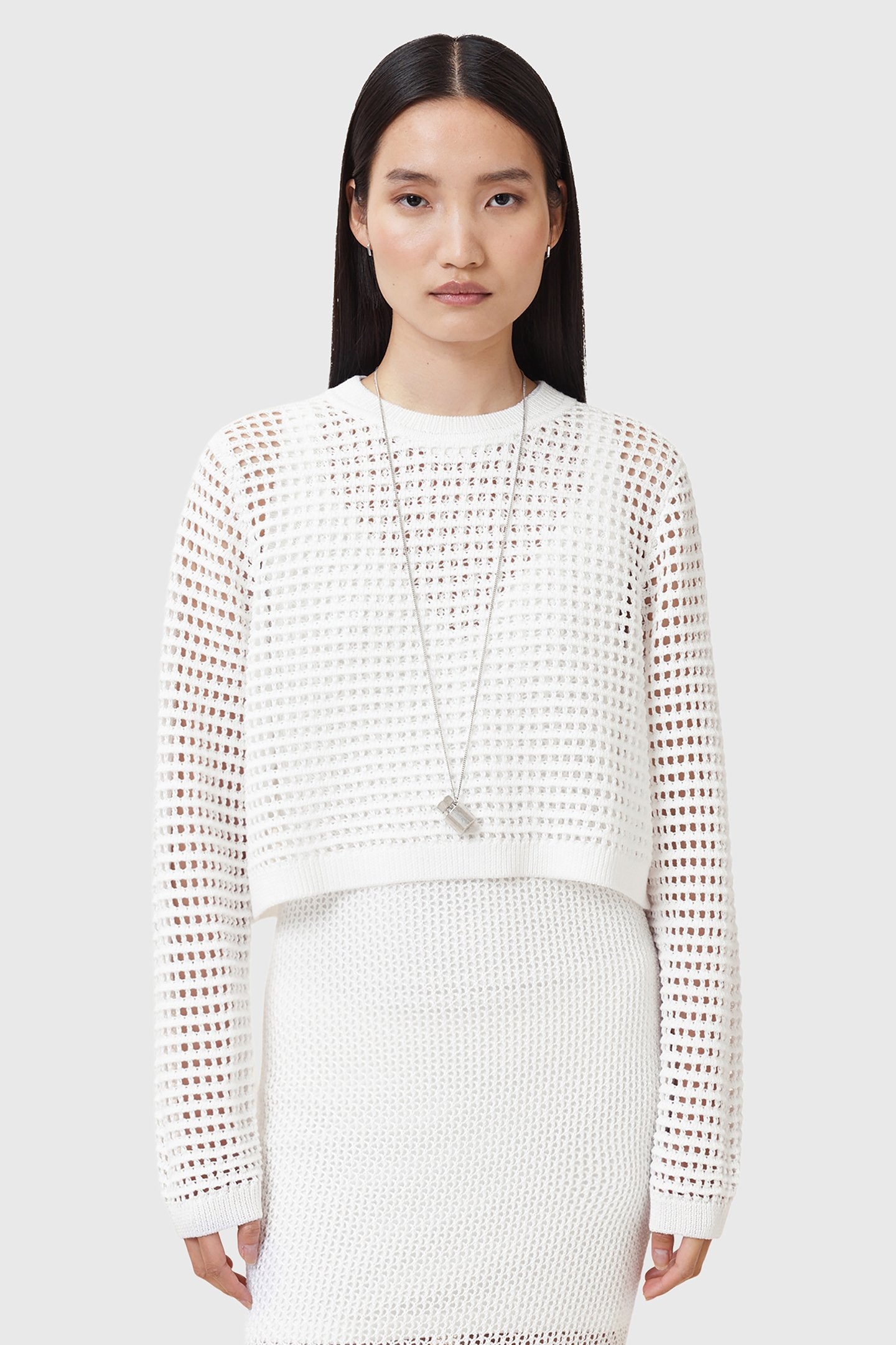 MIRO DRESS CHALK WHITE 6