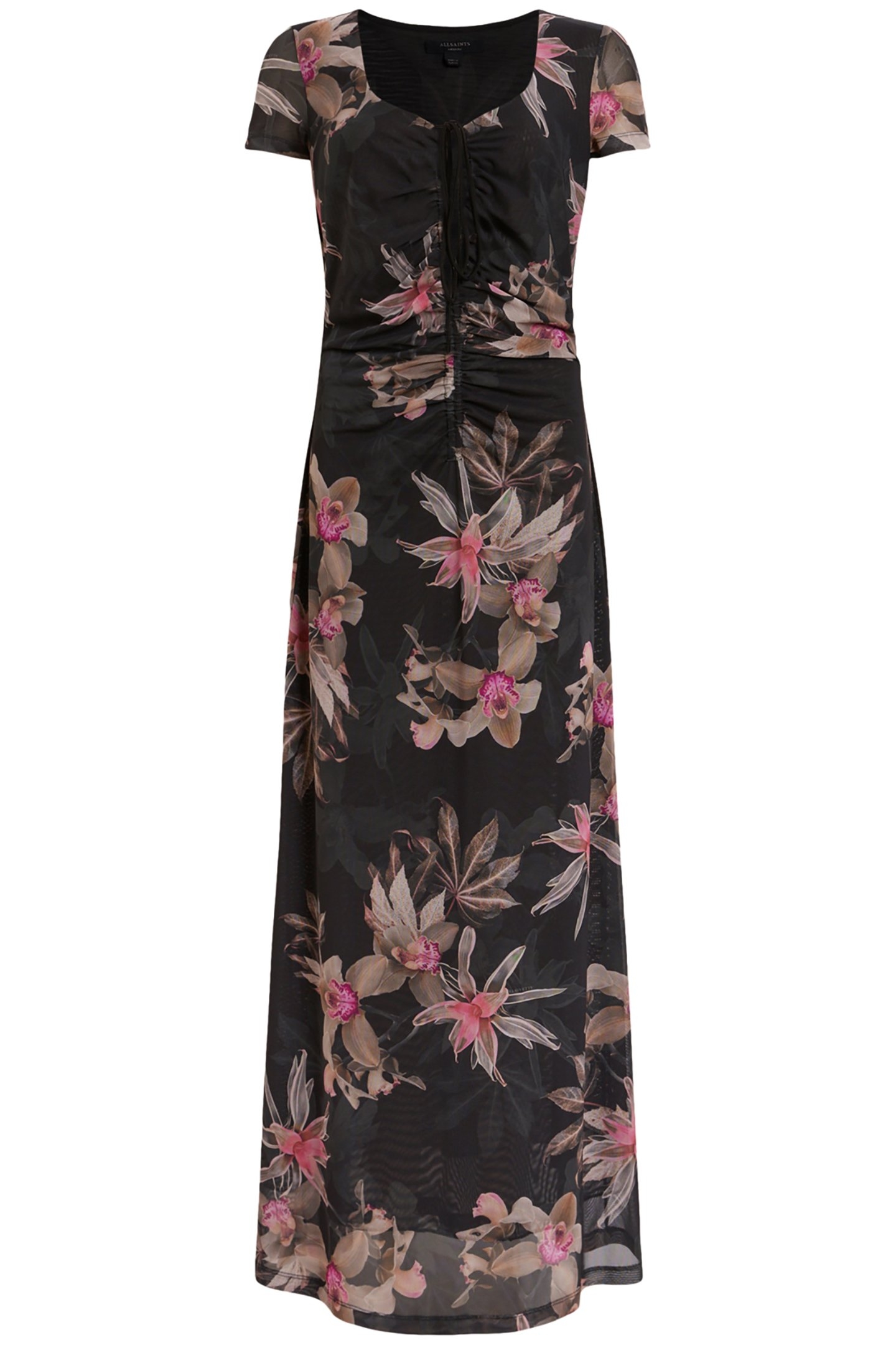 GABBY MESH DRESS ADENA BLACK 3