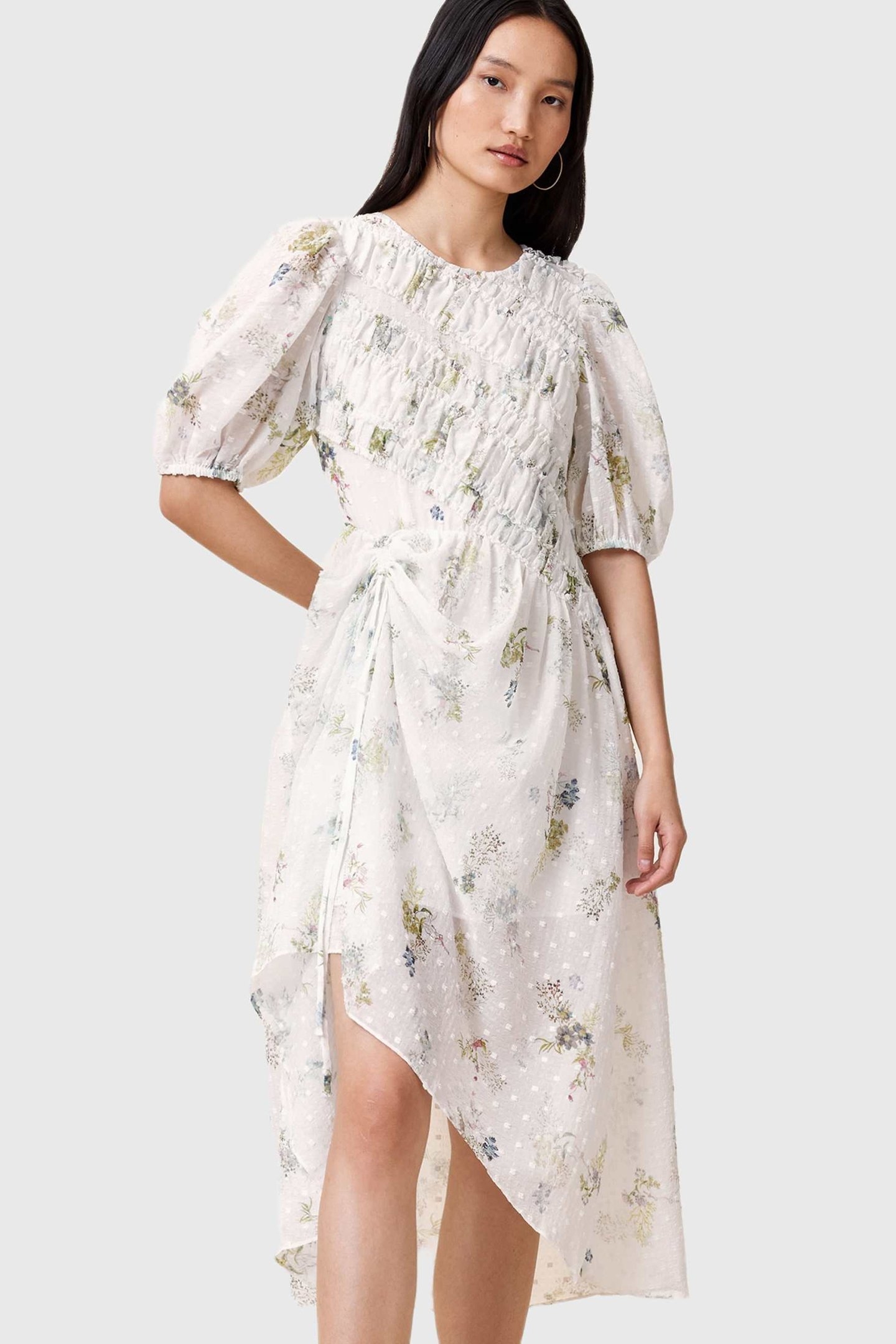 SERENE DRESS LACI ECRU WHITE 1