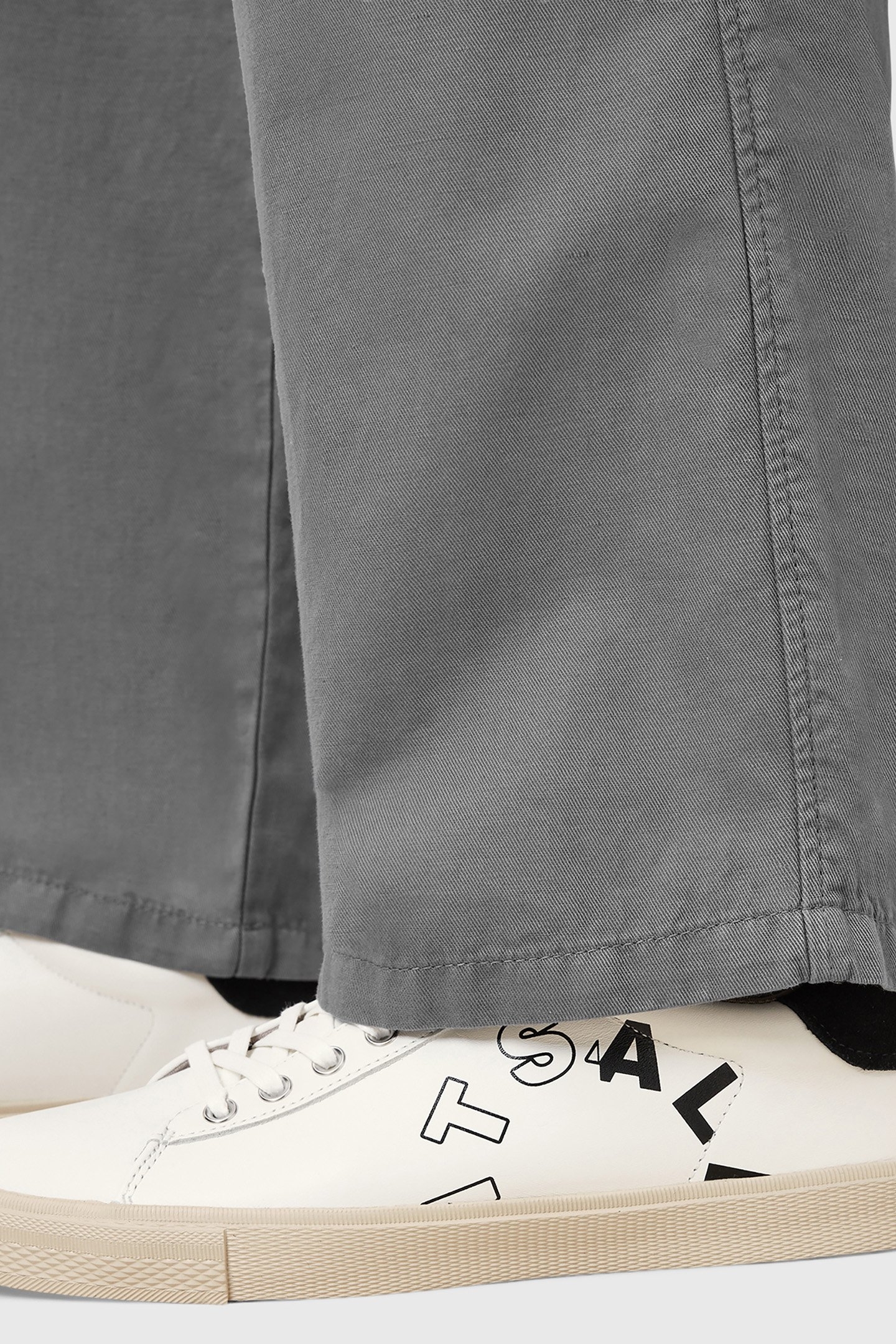 SAINT LTHR LOW TOP WHITE/BLACK 4