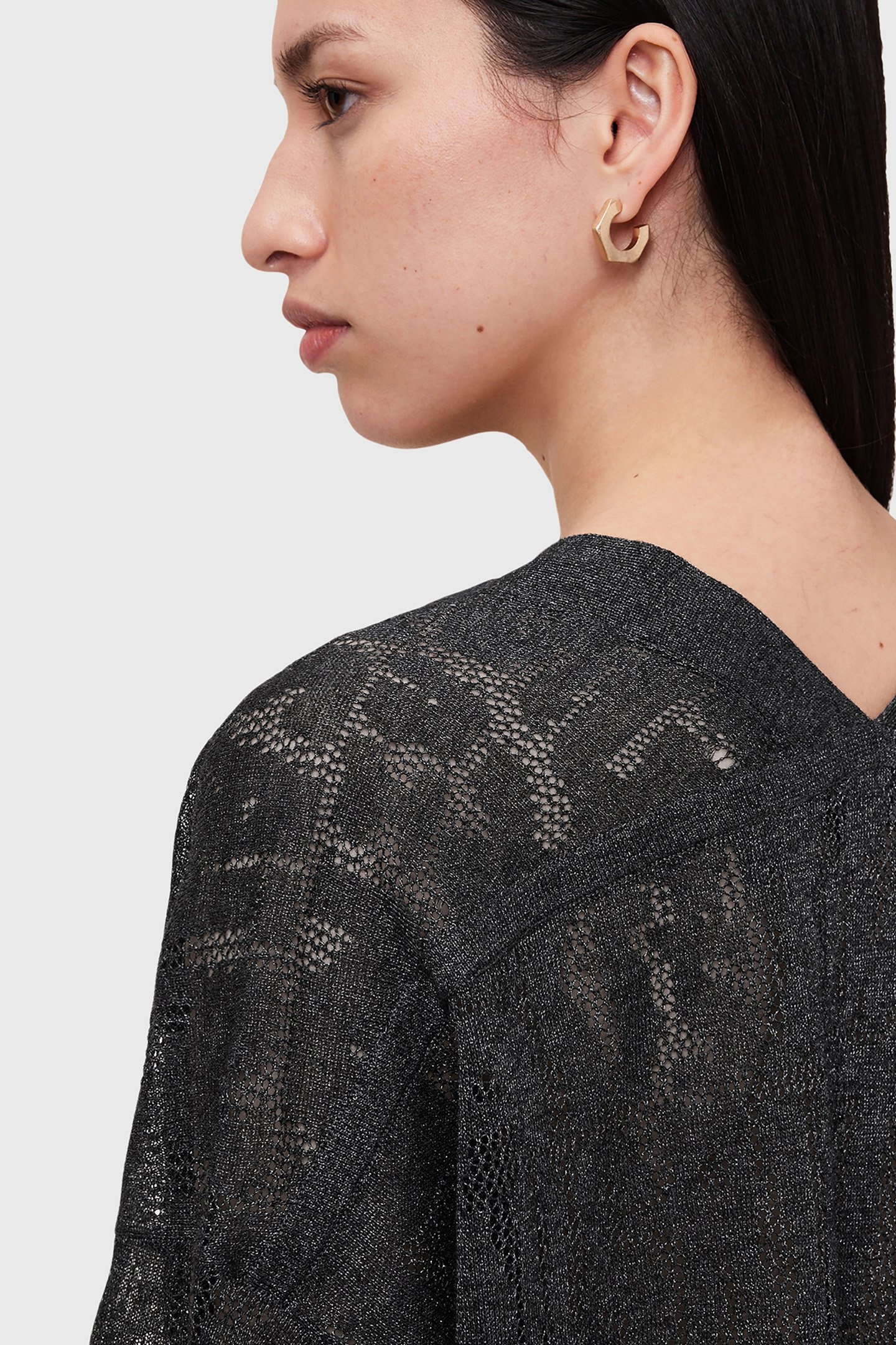 KAITO V NECK CARBON GREY 6