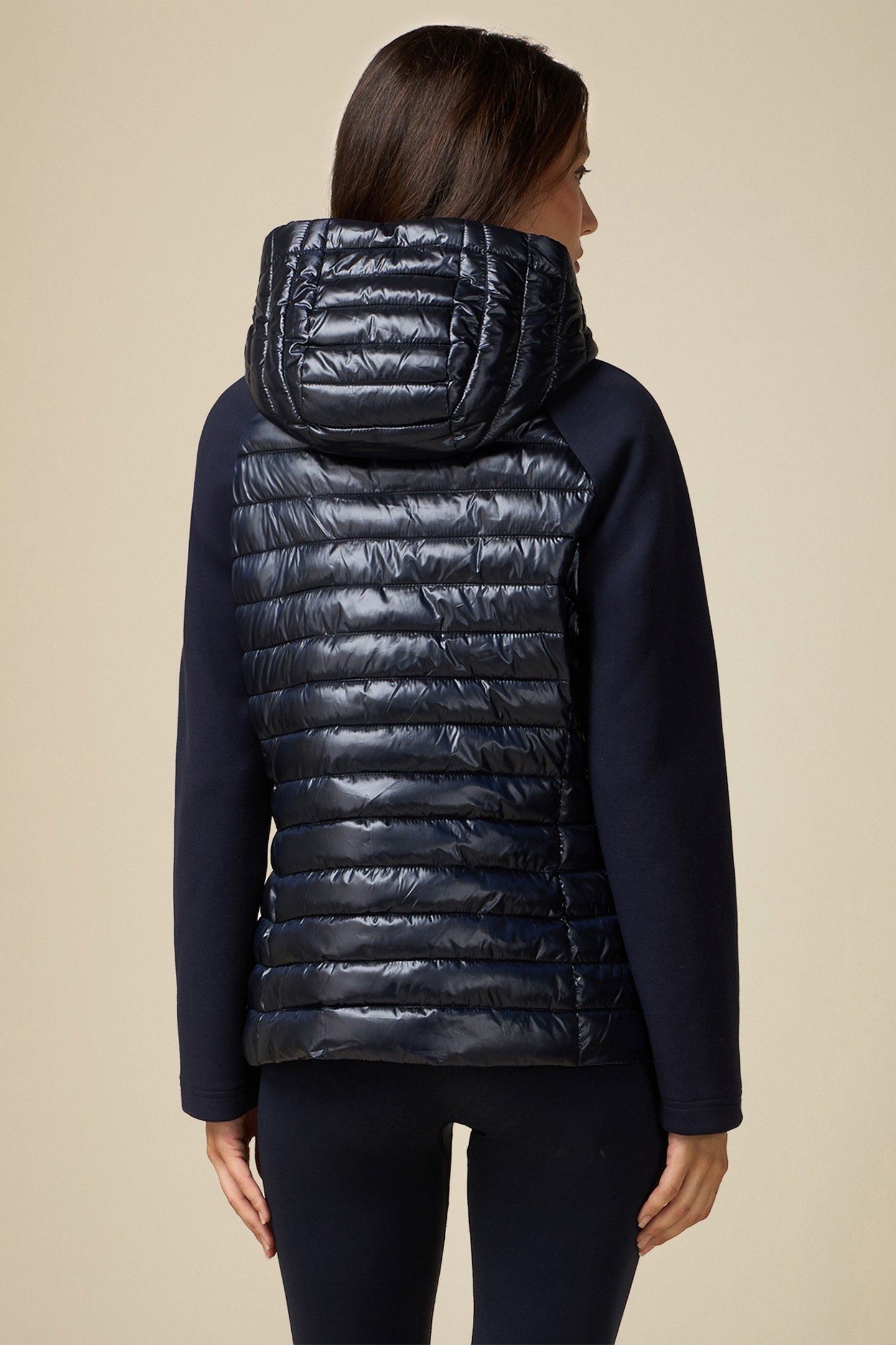 LIGHTWEIGHT COMBINED DOWN JACKET BLUE 2