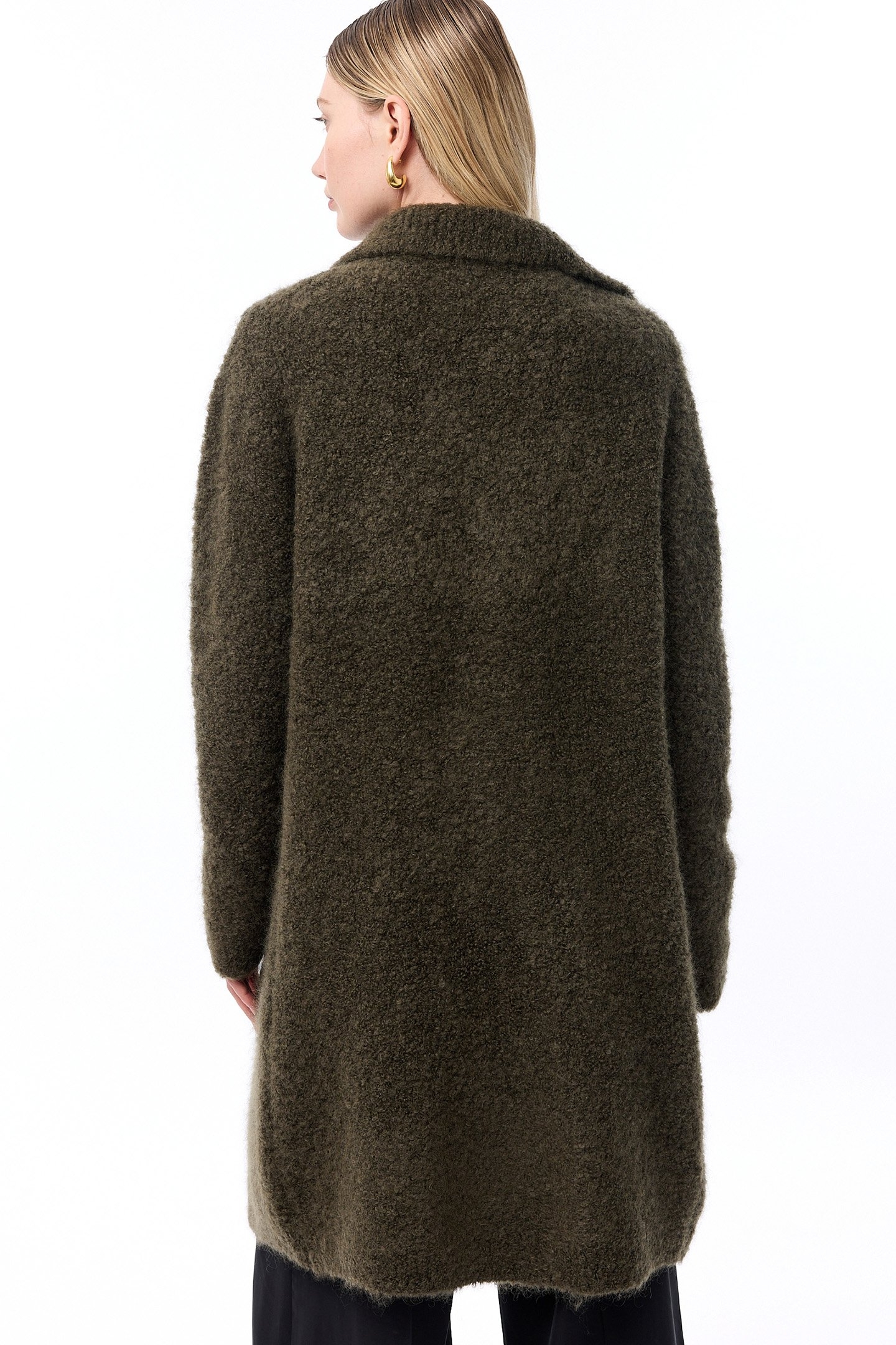 ONNA CARDIGAN DARK OLIVE 2