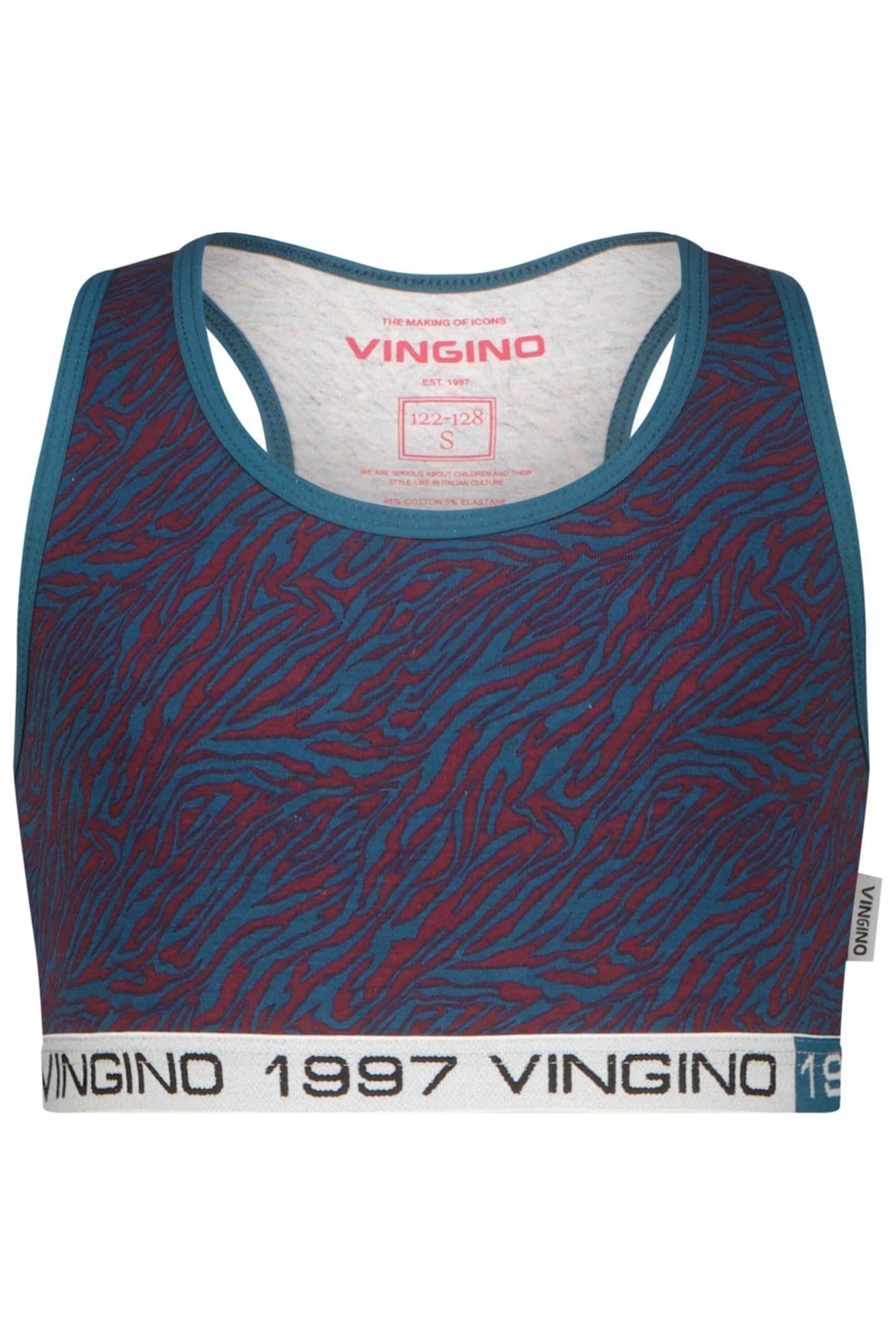 GIRLS G-WO25-8 ZEBRA RACER SET 2 PACK UNDERWEAR & SLEEPWEAR 3