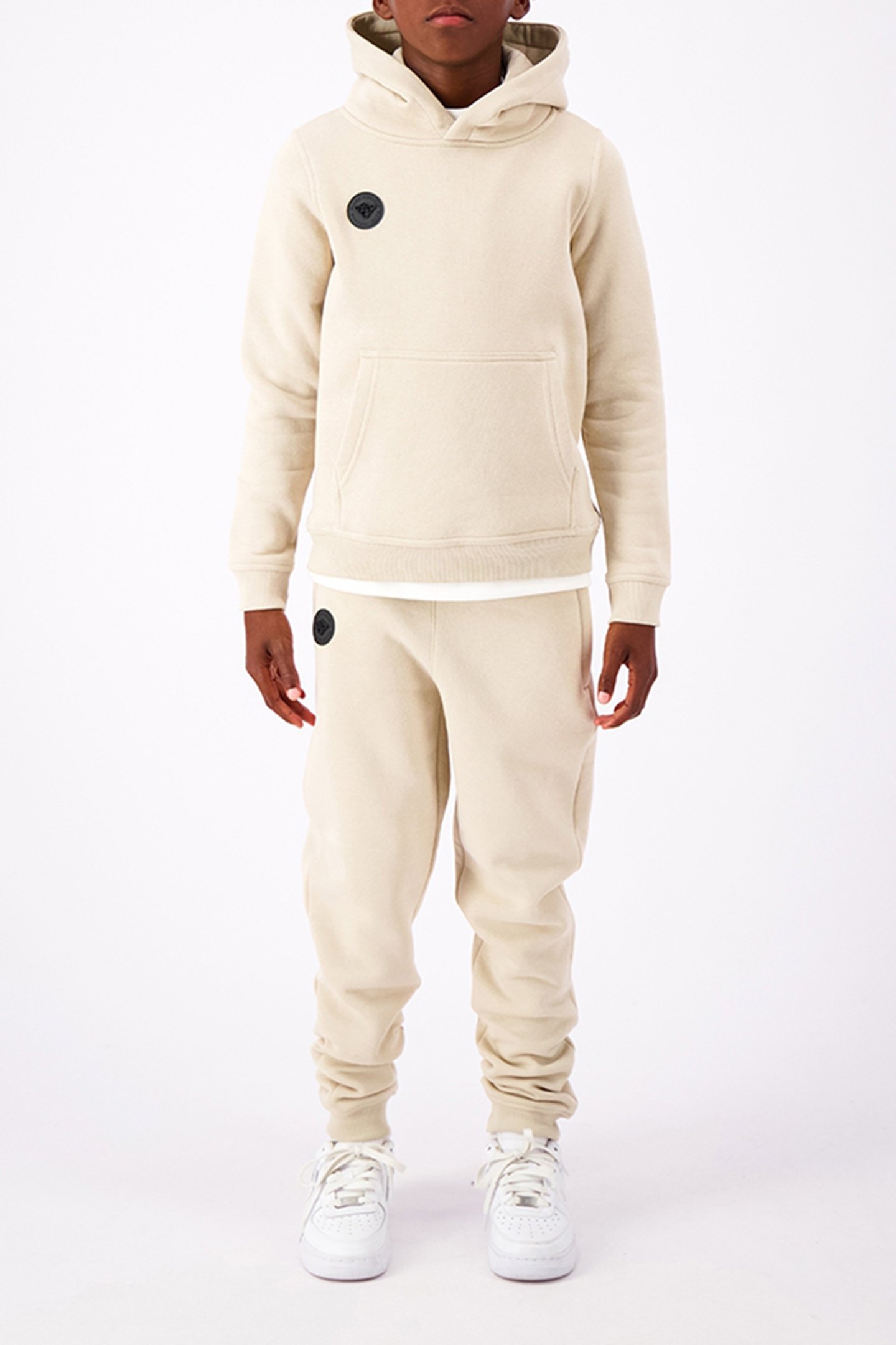 JR ESSENTIAL HOODIE SAND 3
